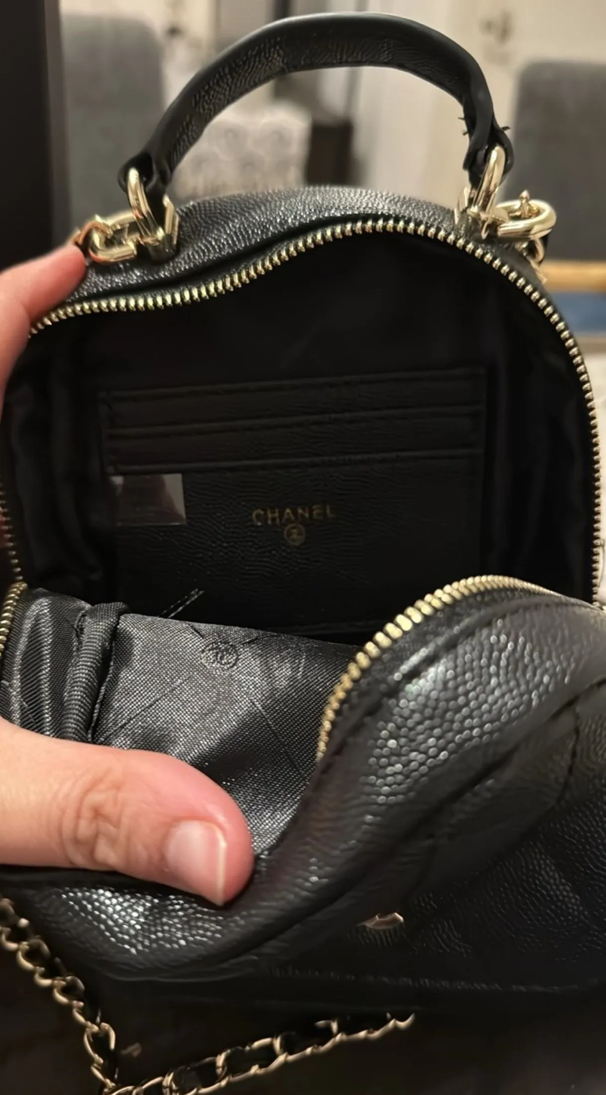 Chanel Beaute Makeup Mini Backpack- New with Box! · Whatnot: Shop
