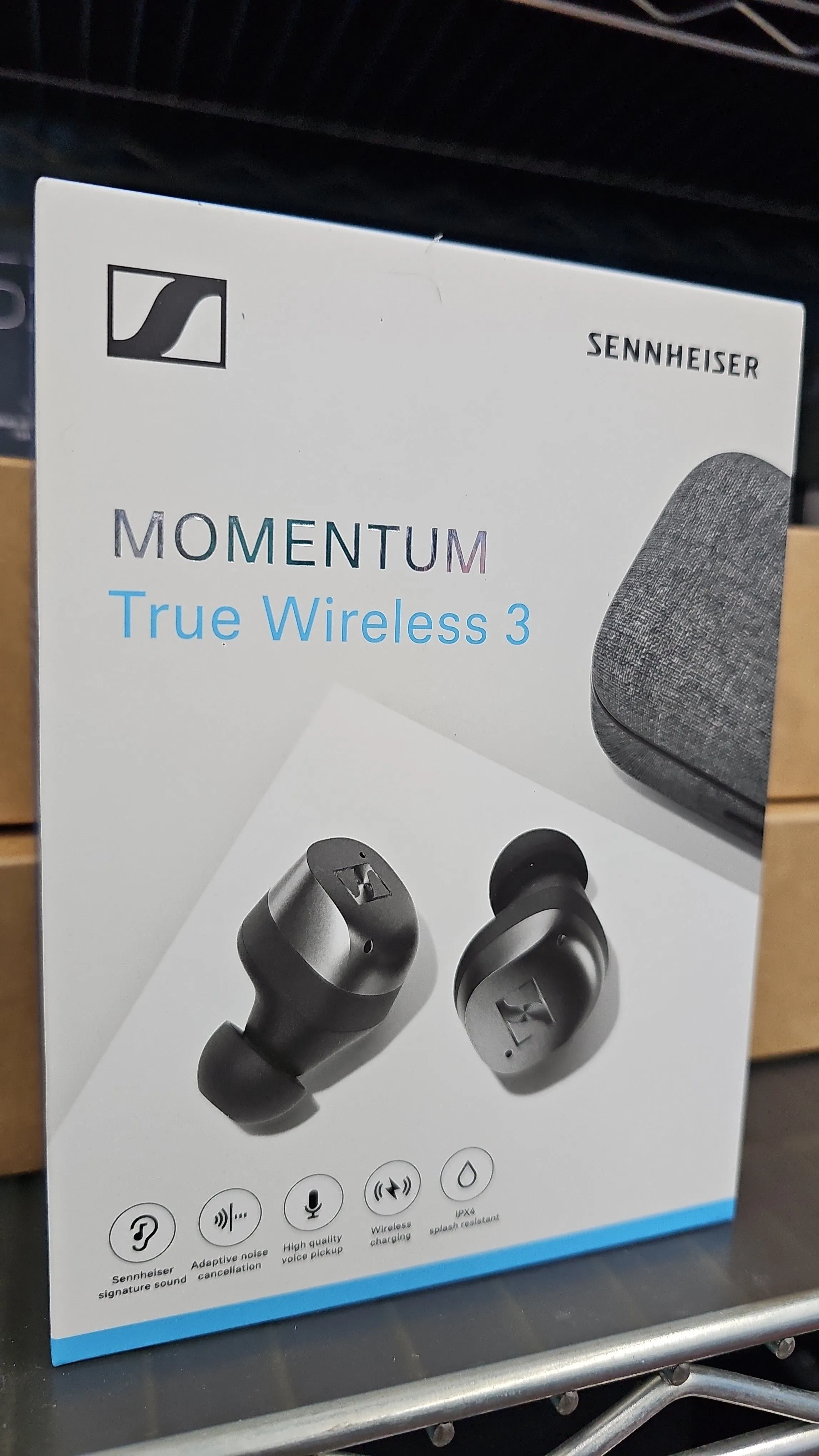 Sennheiser Momentum True Wireless 3 Earbuds New/Sealed Black