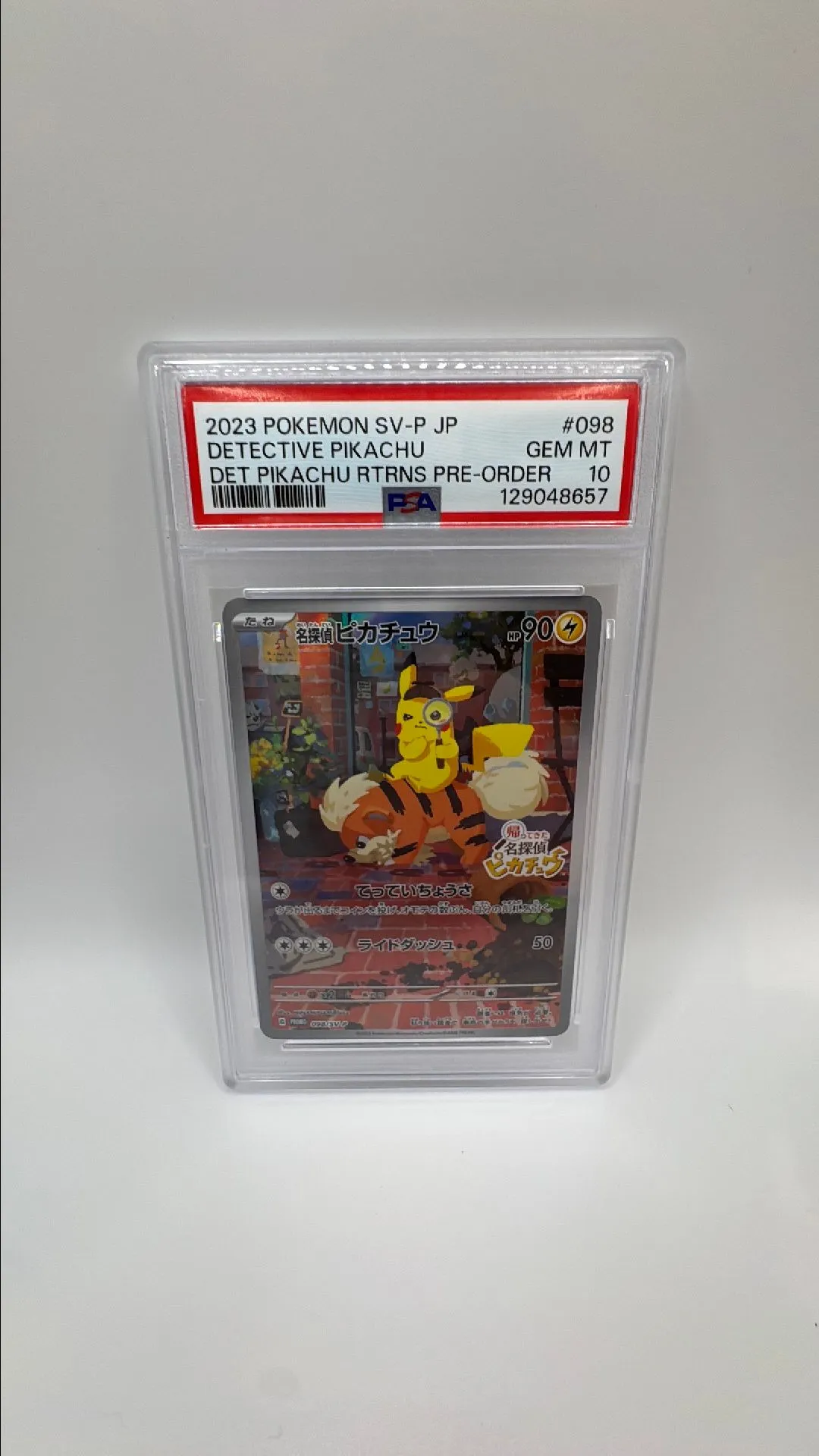 Detective Pikachu- Detective Pikachu Returns Pre-Order- Scarlet