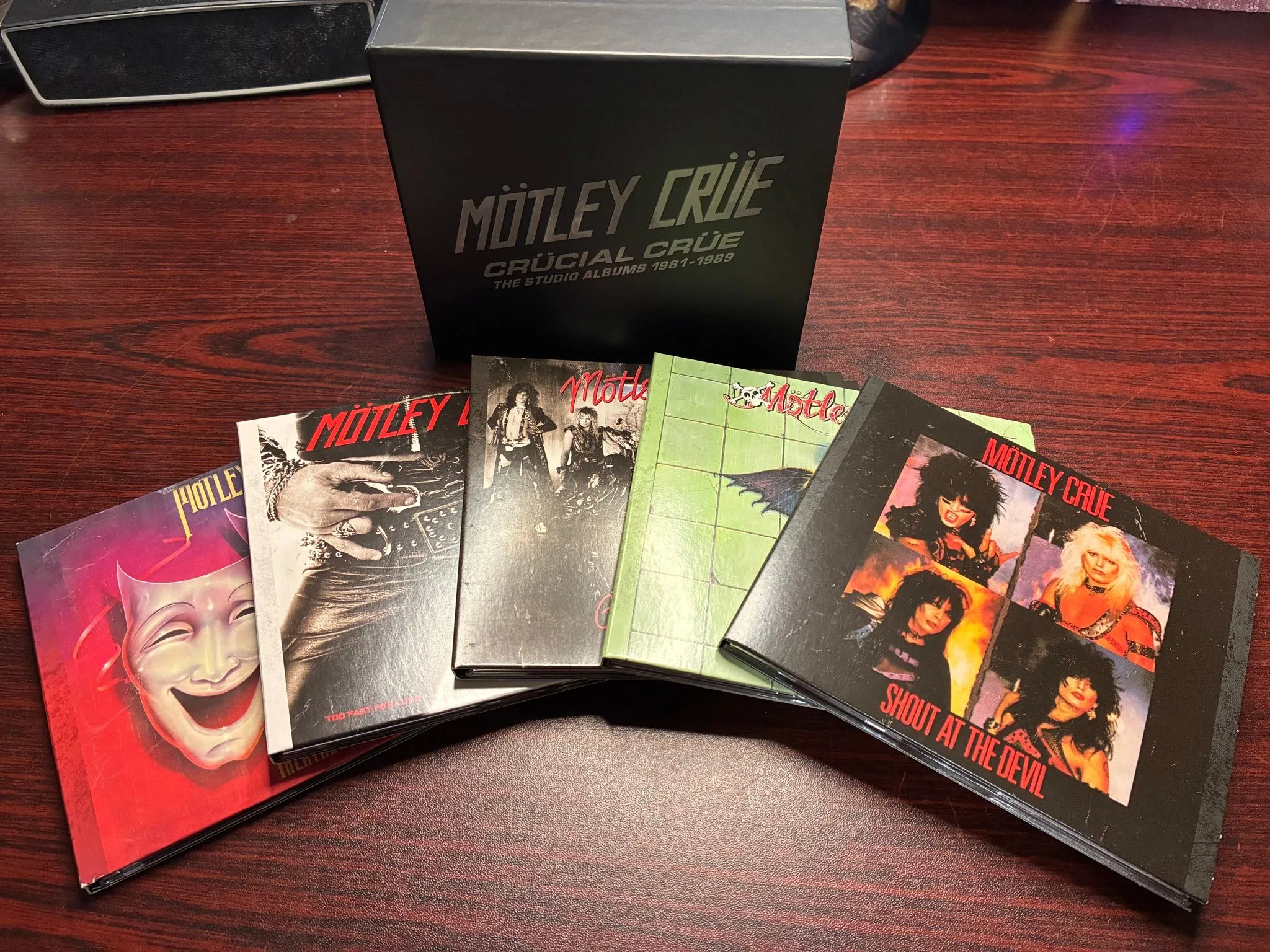 Motley Crue Crucial Crue CD box set · Whatnot: Shop, Sell, Connect