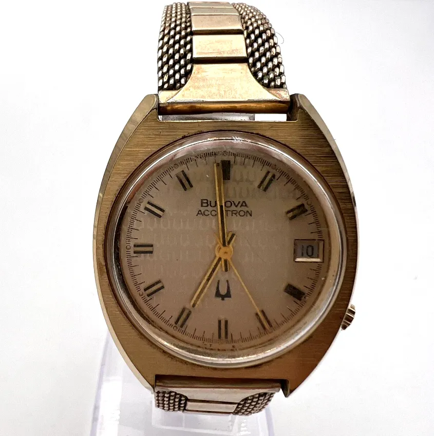 RARE ACCUTRON 218 N4 Asymmetric vintage Bulova All Original RUNS 2024 HUMS A+