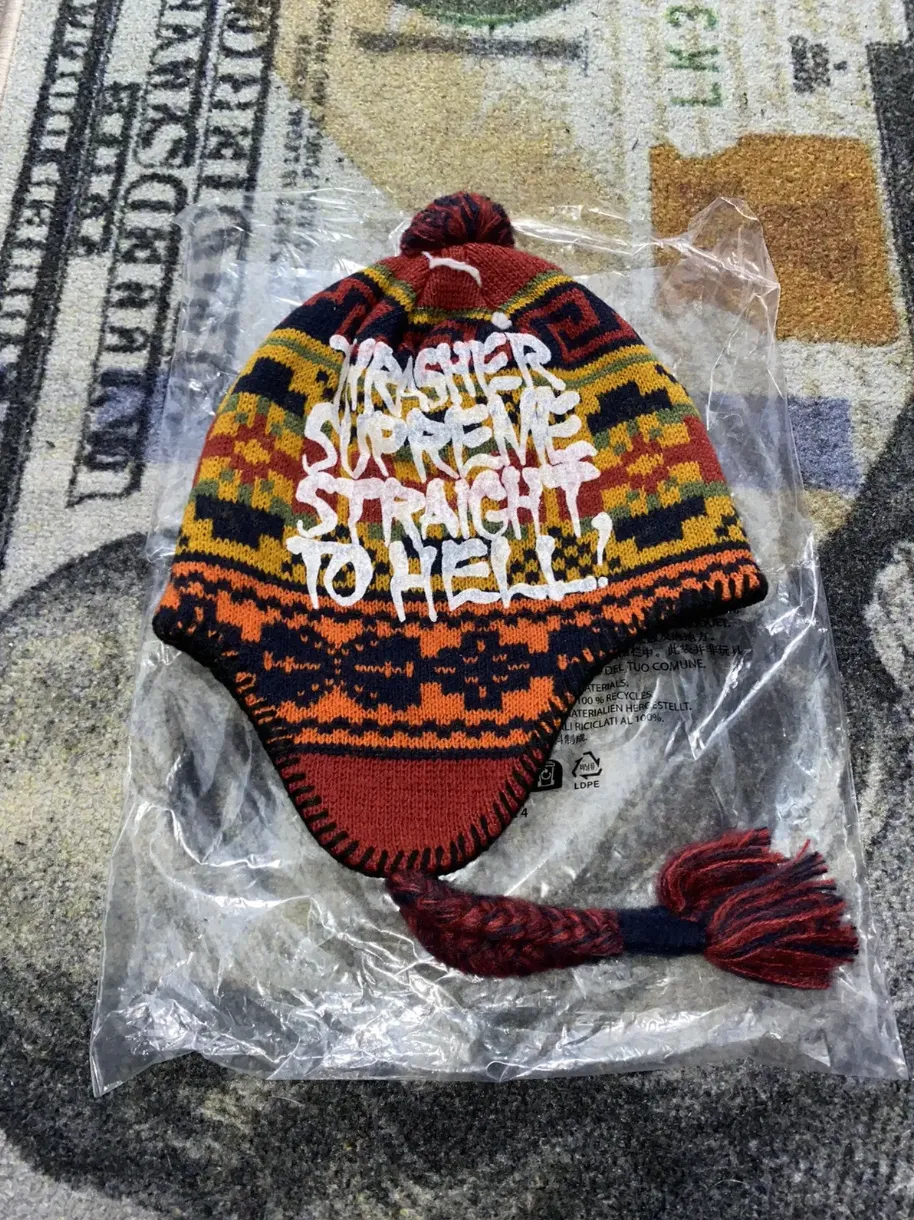 Supreme Thrasher Earflap Beanie Multi · Whatnot: Shop, Sell, Connect