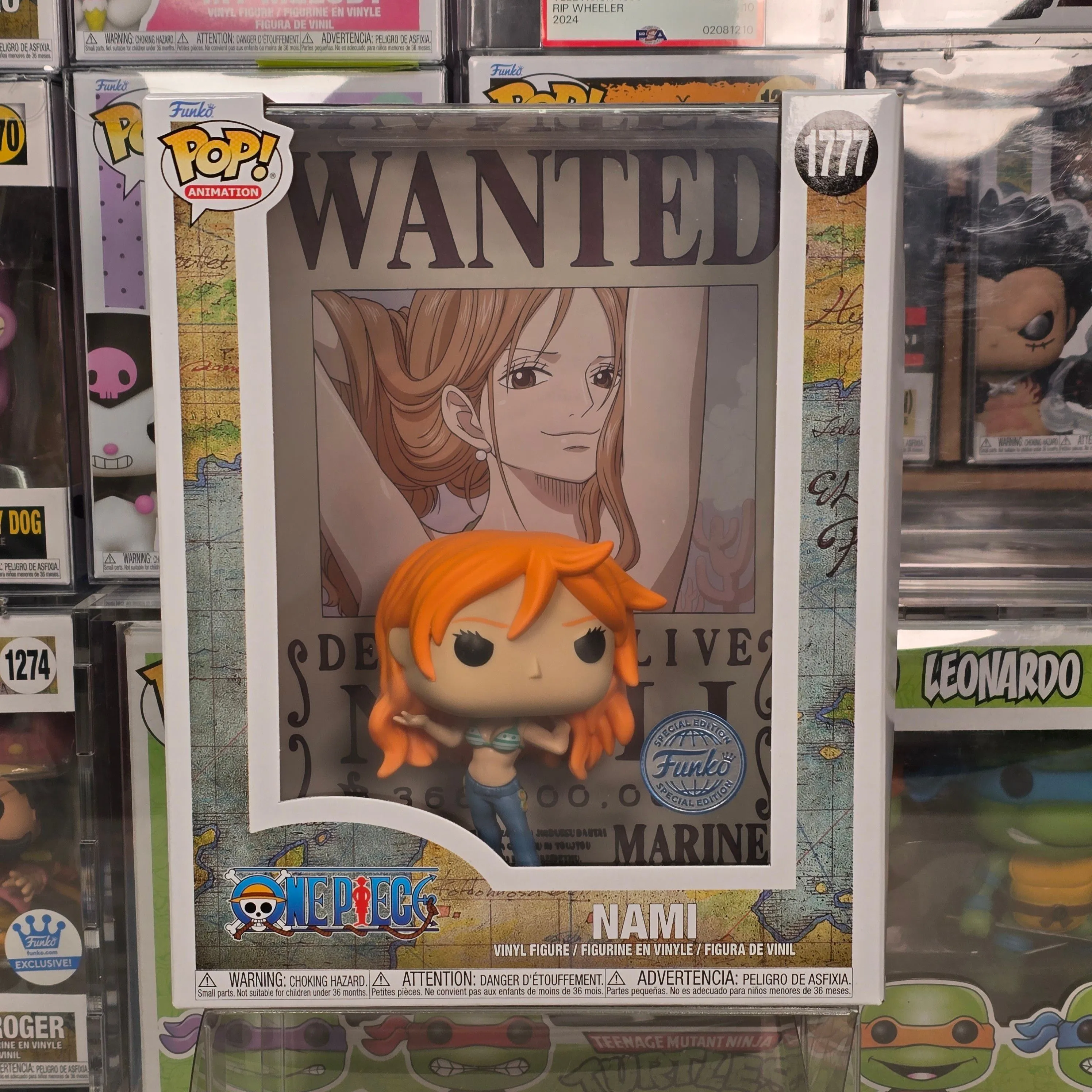 One Piece - Nami Wanted Poster - Funko Special Edition Funko