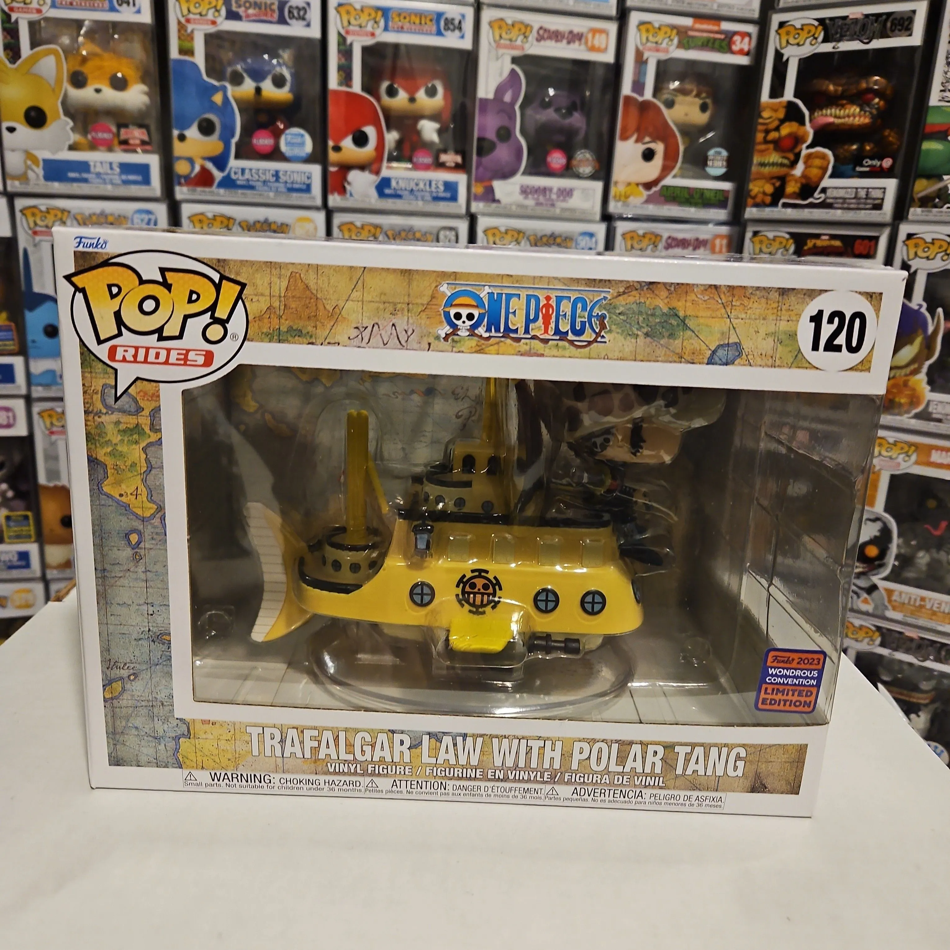 Funko Trafalgar Law with Polar Tang outlet 120 *CREASE*