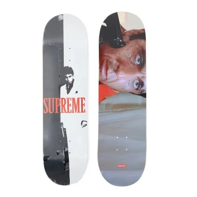 スケートボード Supreme Scarface Split Skateboard Deck Supreme Scarface™ Split Skateboard (FW17) - $66