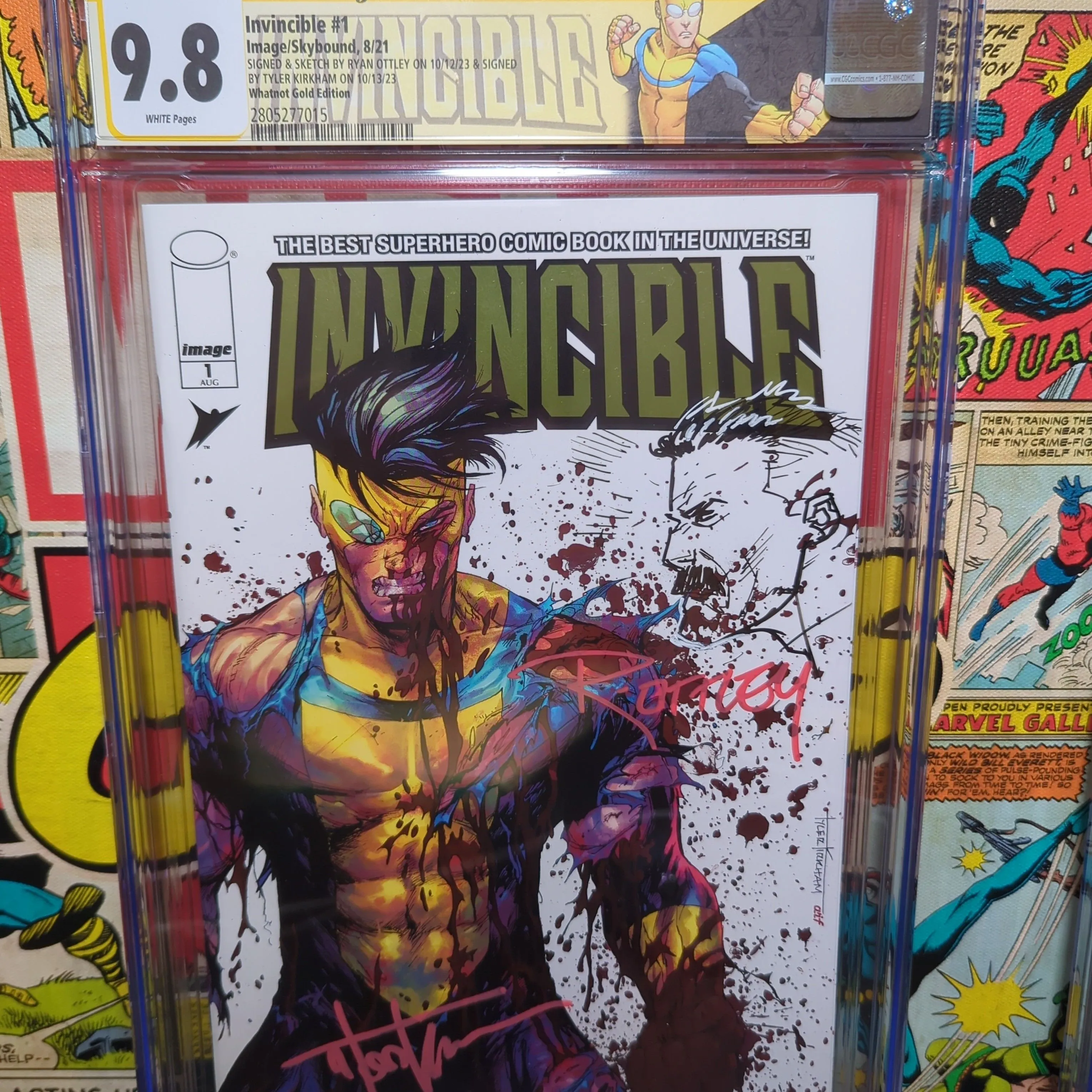 Invincible 2024 19 full foil Nycc comicon