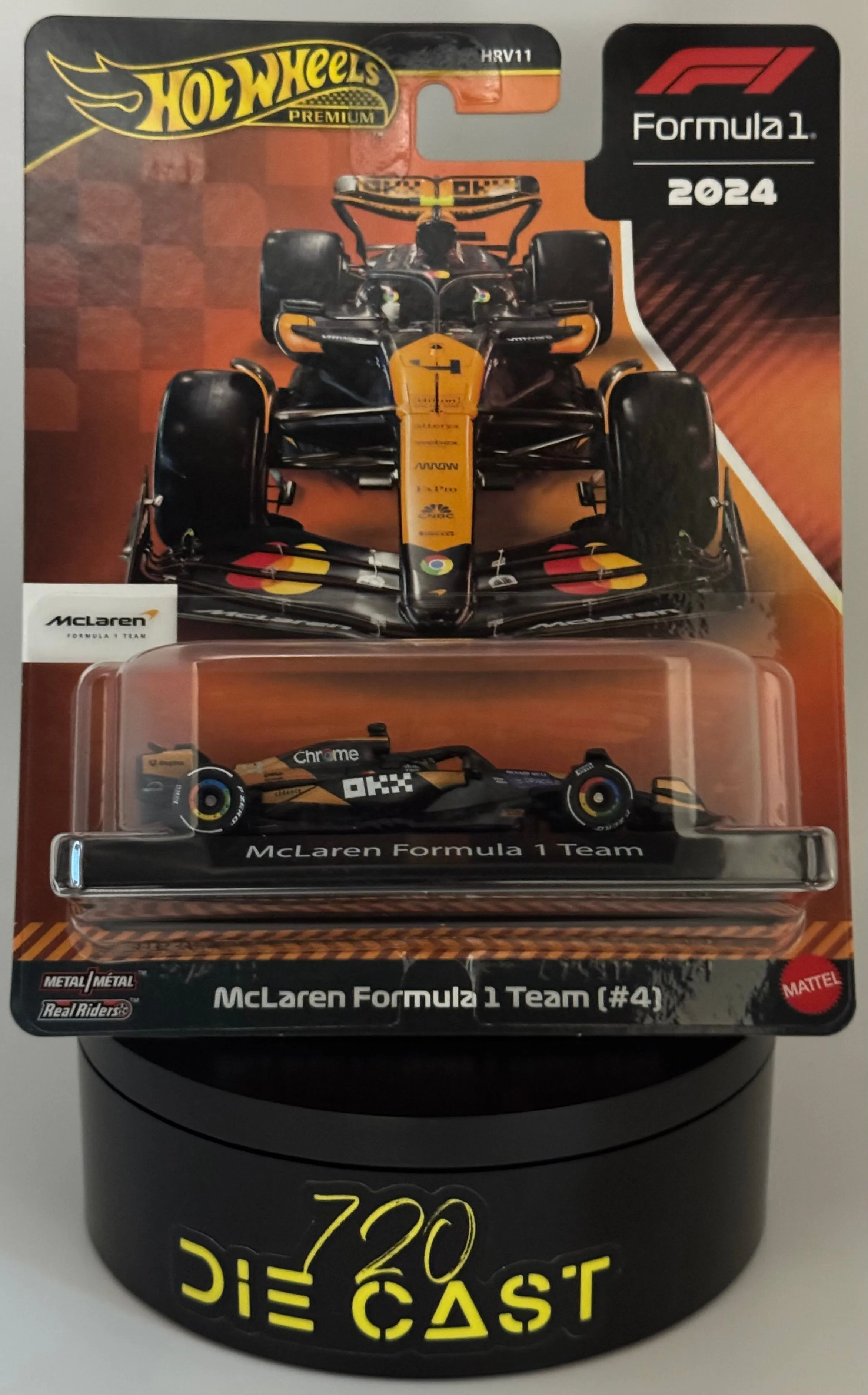 ホットウィール McLaren Formula 1 Team (#4) 2025 Hot Wheels F1 Premium McLaren Formula 1 Team #4 Lando