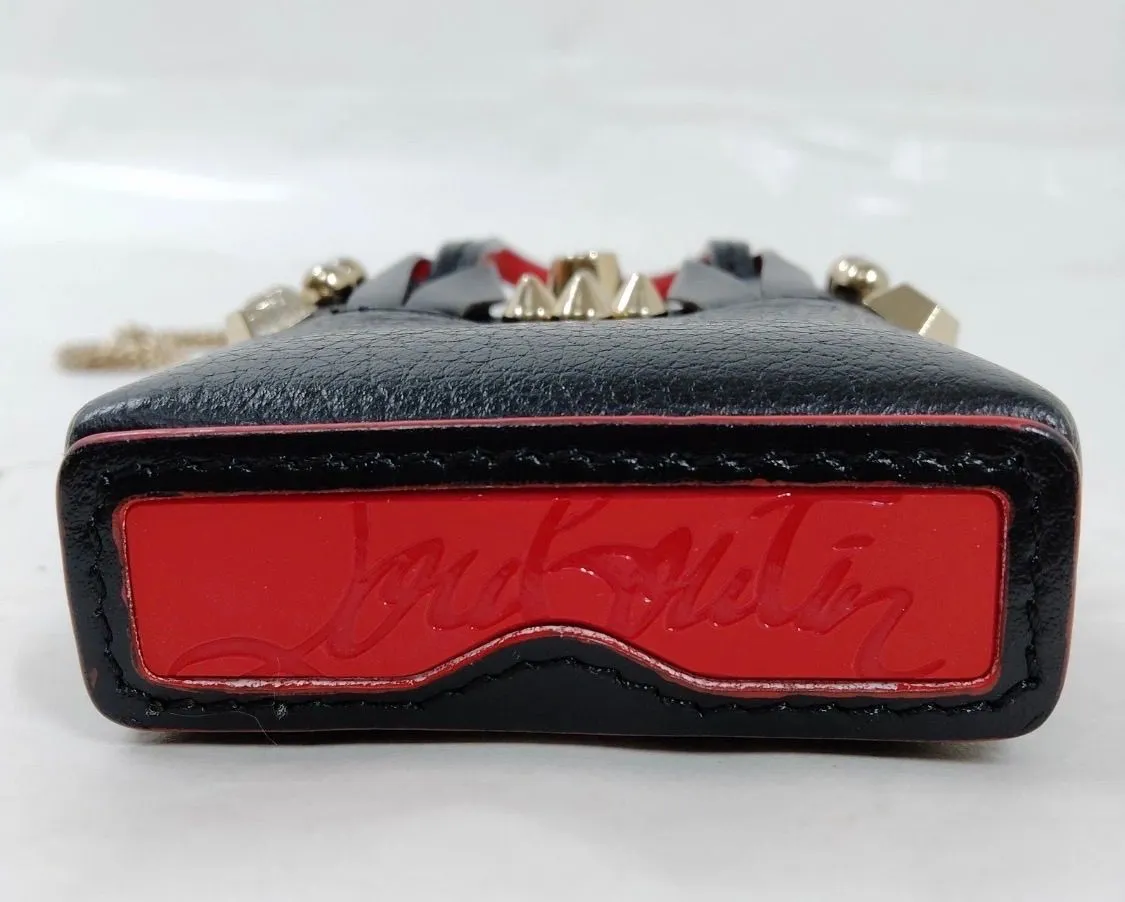 1982: Christian Louboutin Cabata mini studded leather tote AirPods