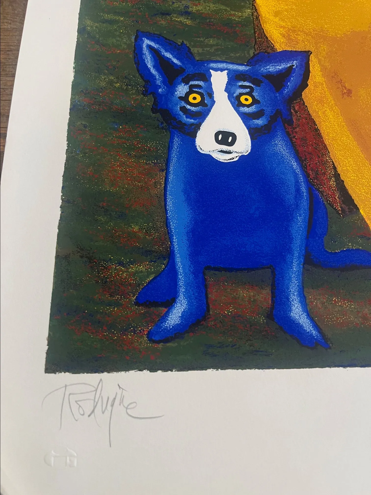 Magnificent 1996 New Orleans Jazz Fest Poster - George Rodrigue