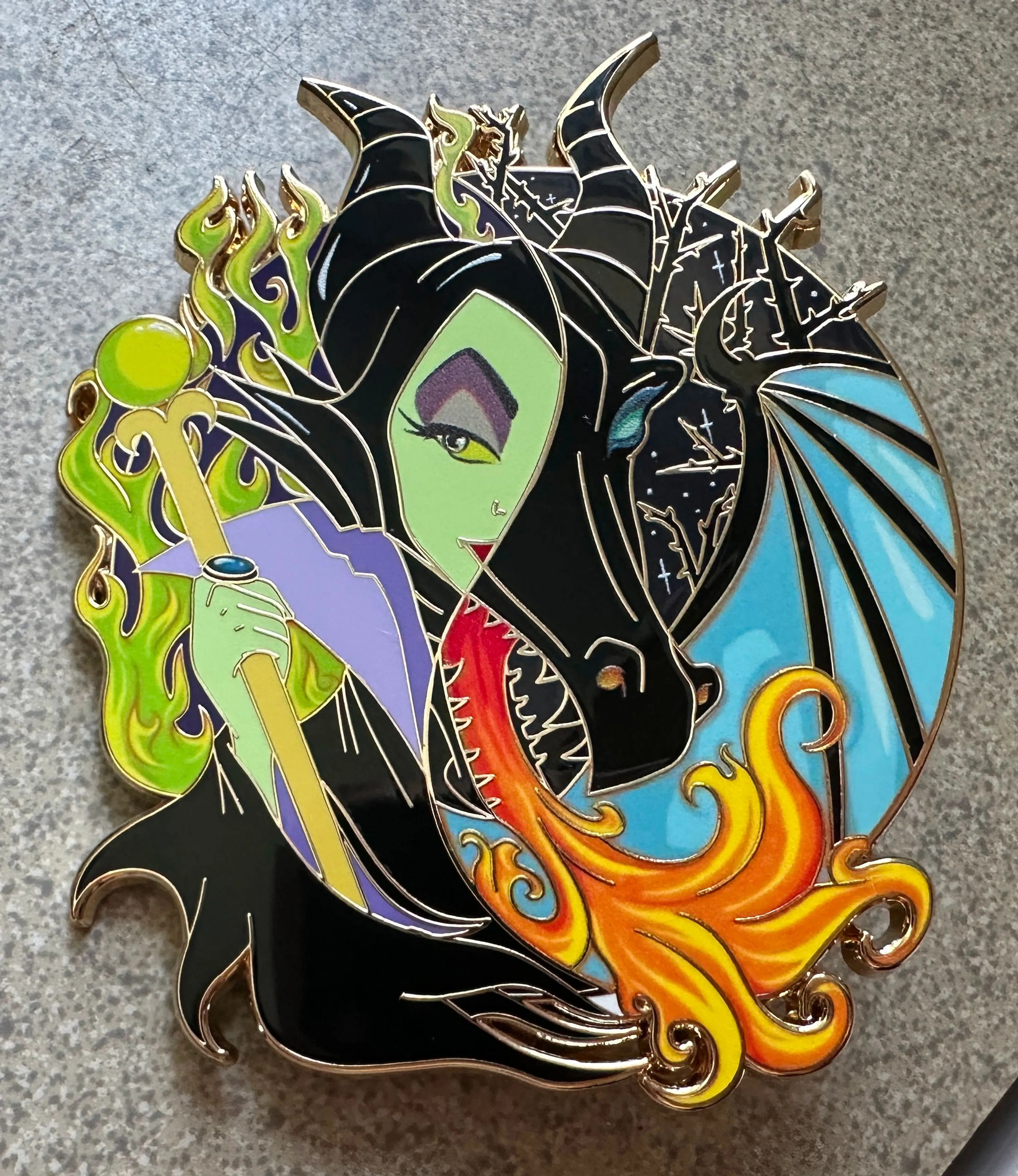 Maleficent Sleeping deals Beauty Fantasy Pin