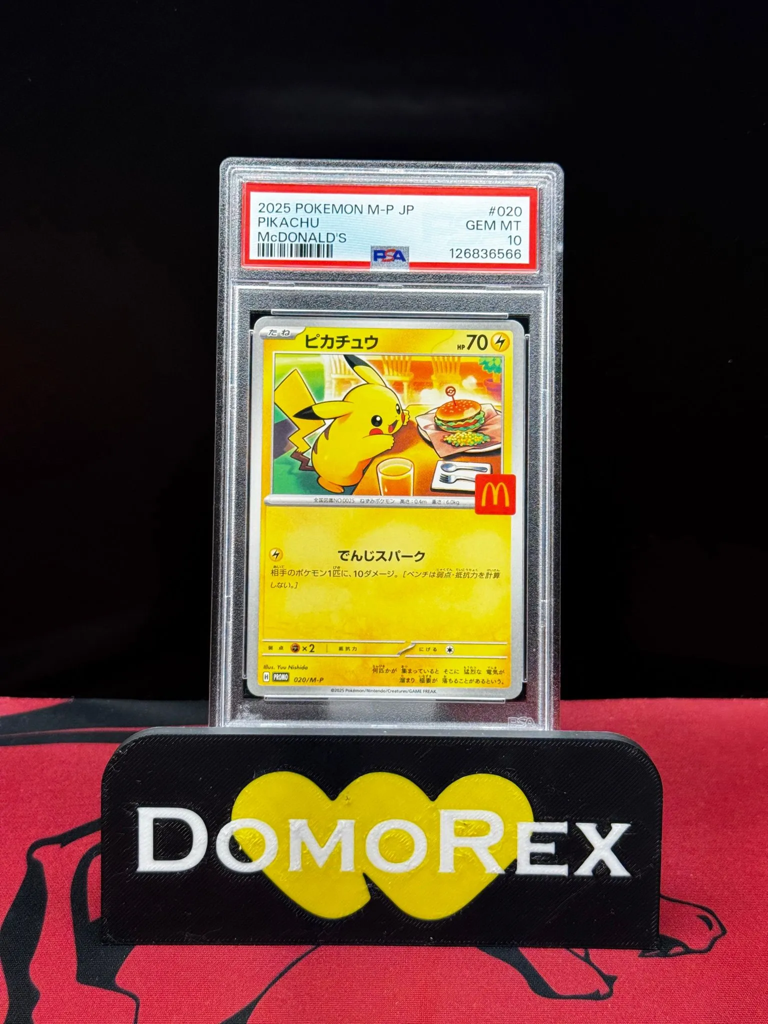 2025 JPN McDonald's Pikachu Promo- PSA 10 · Whatnot: Shop, Sell
