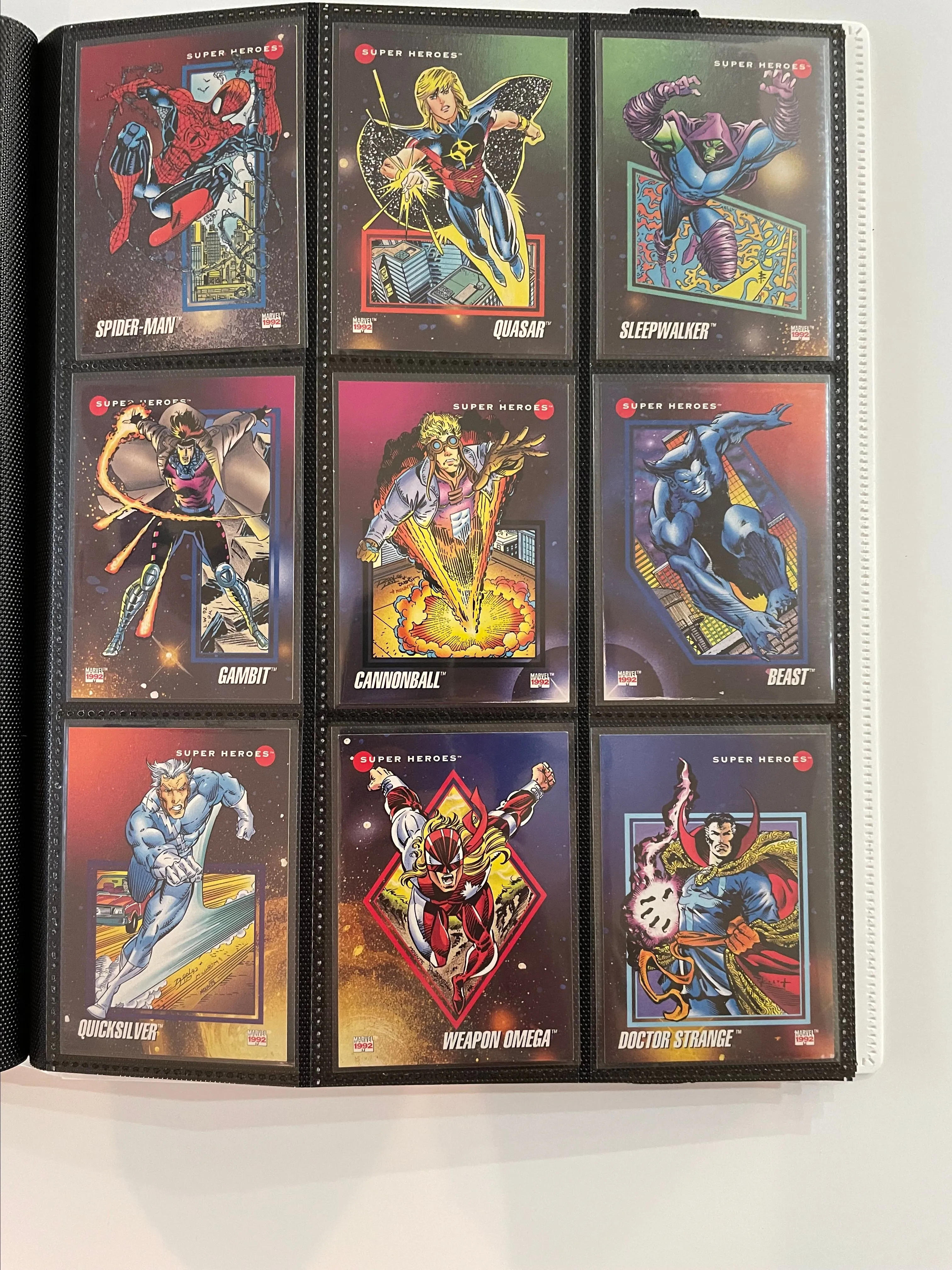 1992 Marvel Universe store Series 3 Complete Set