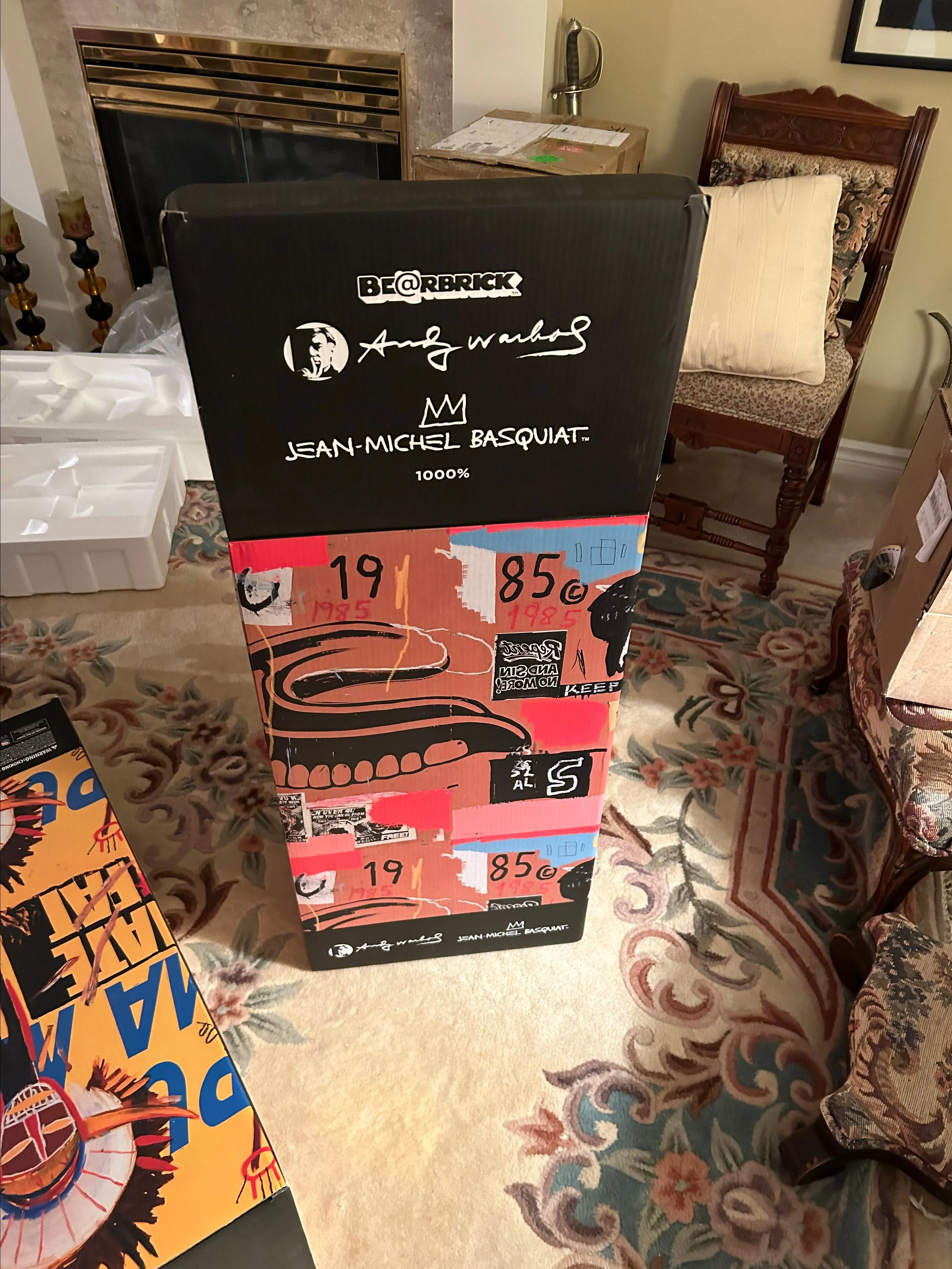 Andy Warhol x Jean Michel BASQUIAT 1000% #2 · Whatnot: Shop, Sell