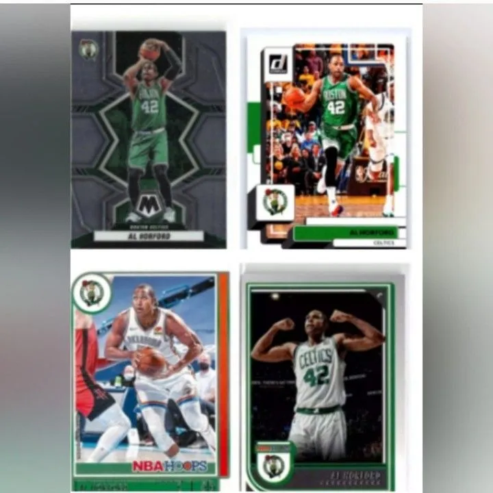 Boston Celtics trading card selling lot