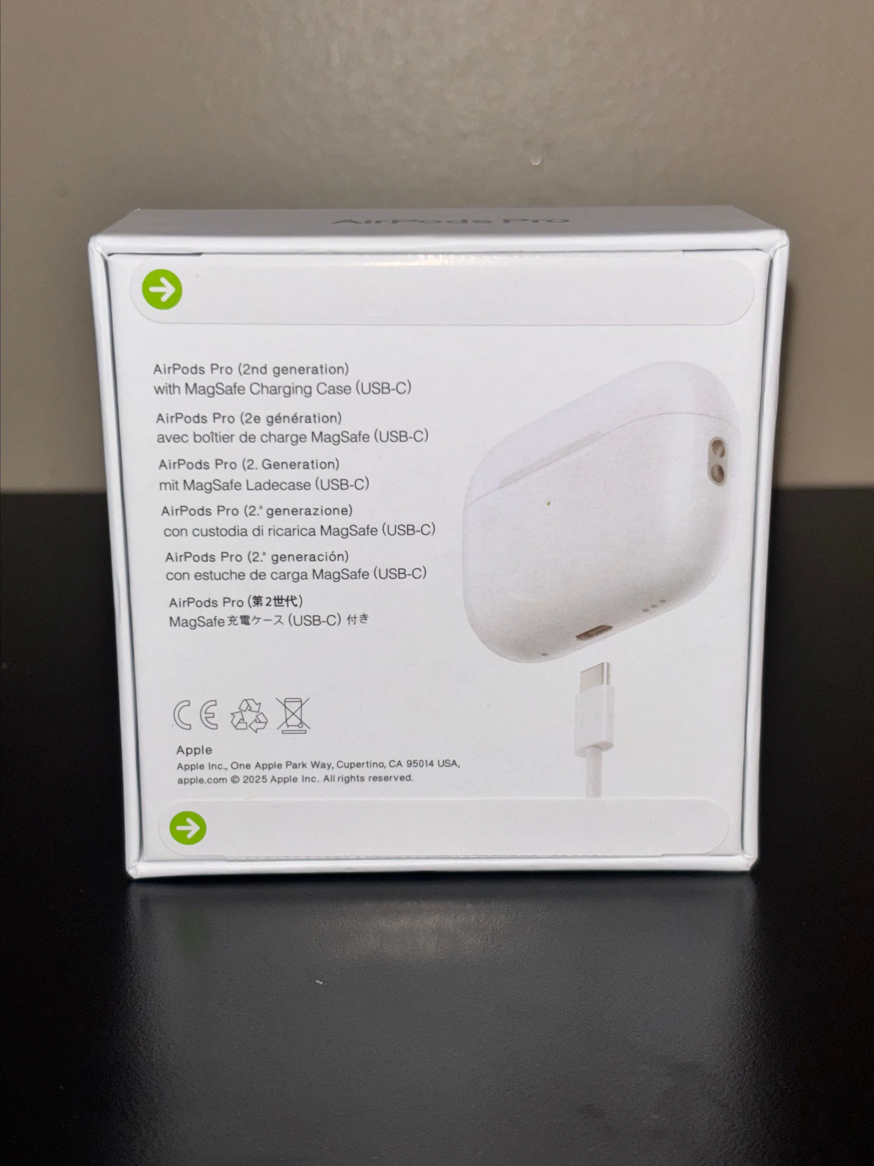 Airpods Pro 2nd Generation with ANC and Wireless Charging case
