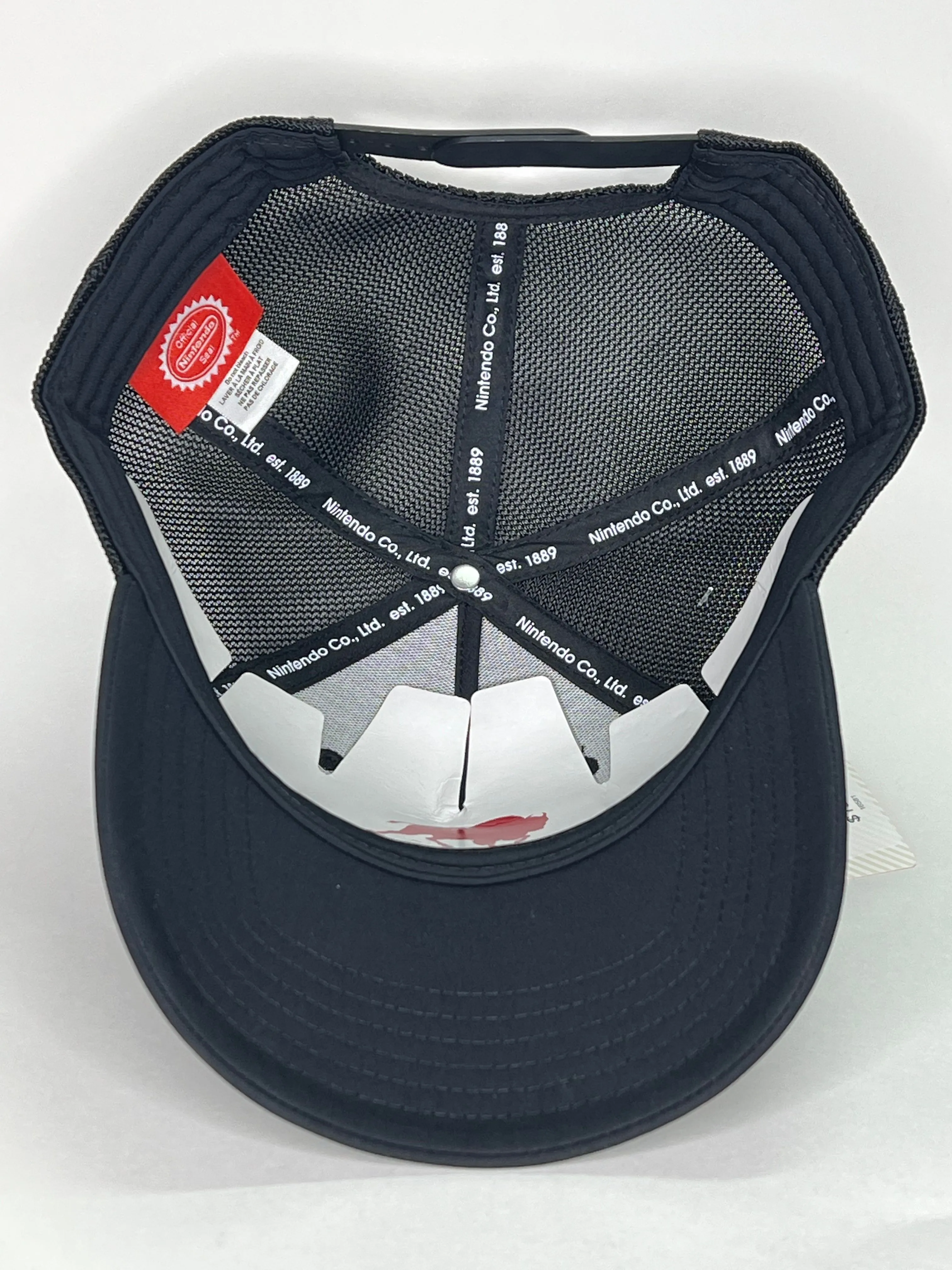 Nintendo World New York Kanji Logo Snapback Hat - Black (NY