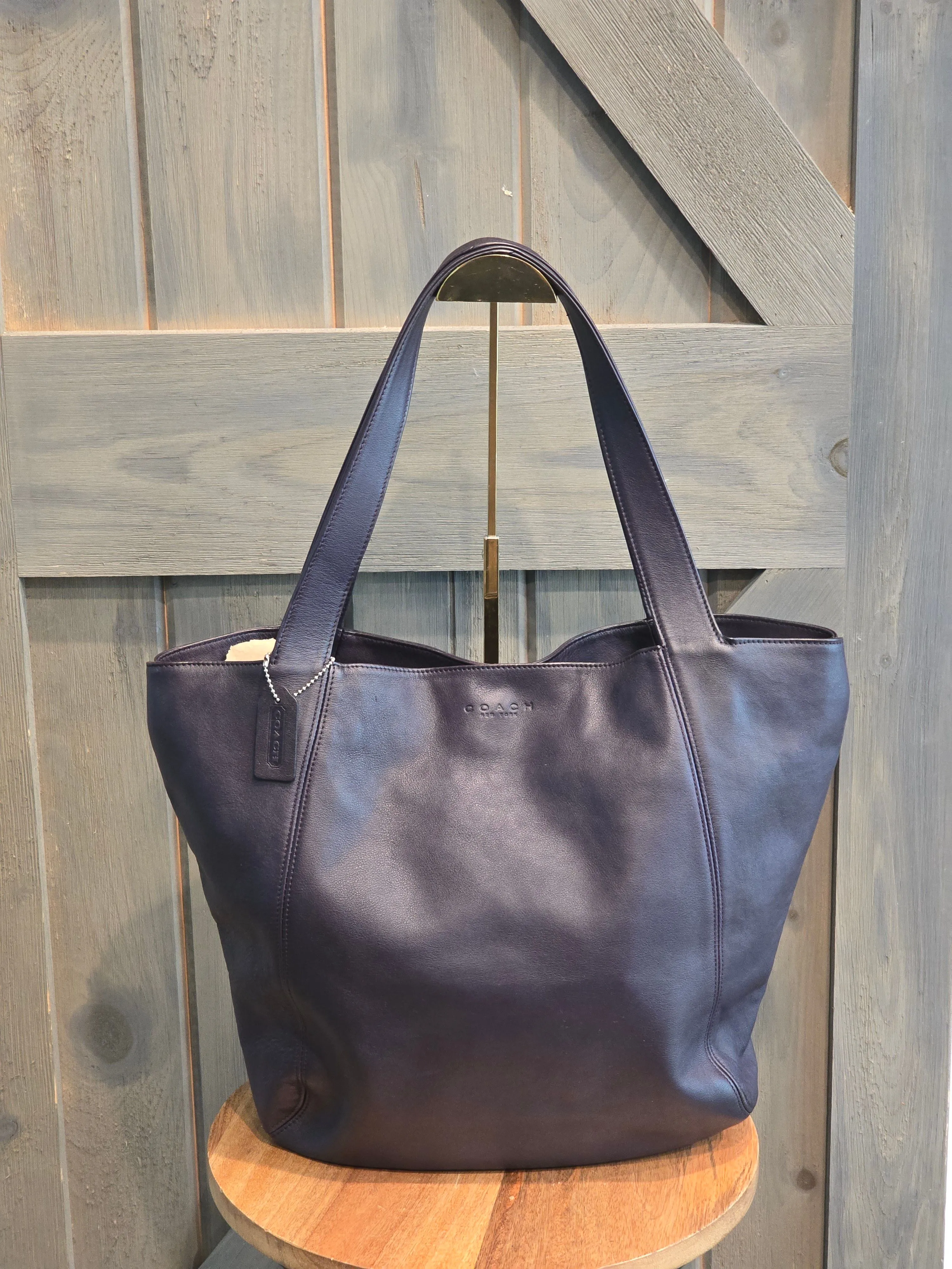 Vintage Coach Lexington Shopper Tote Purple #4182 · Whatnot: Shop