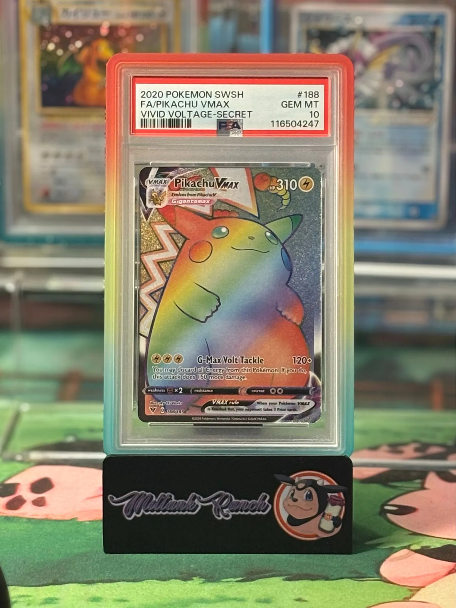 Pikachu VMAX FA/GEM MINT 10 PSA10