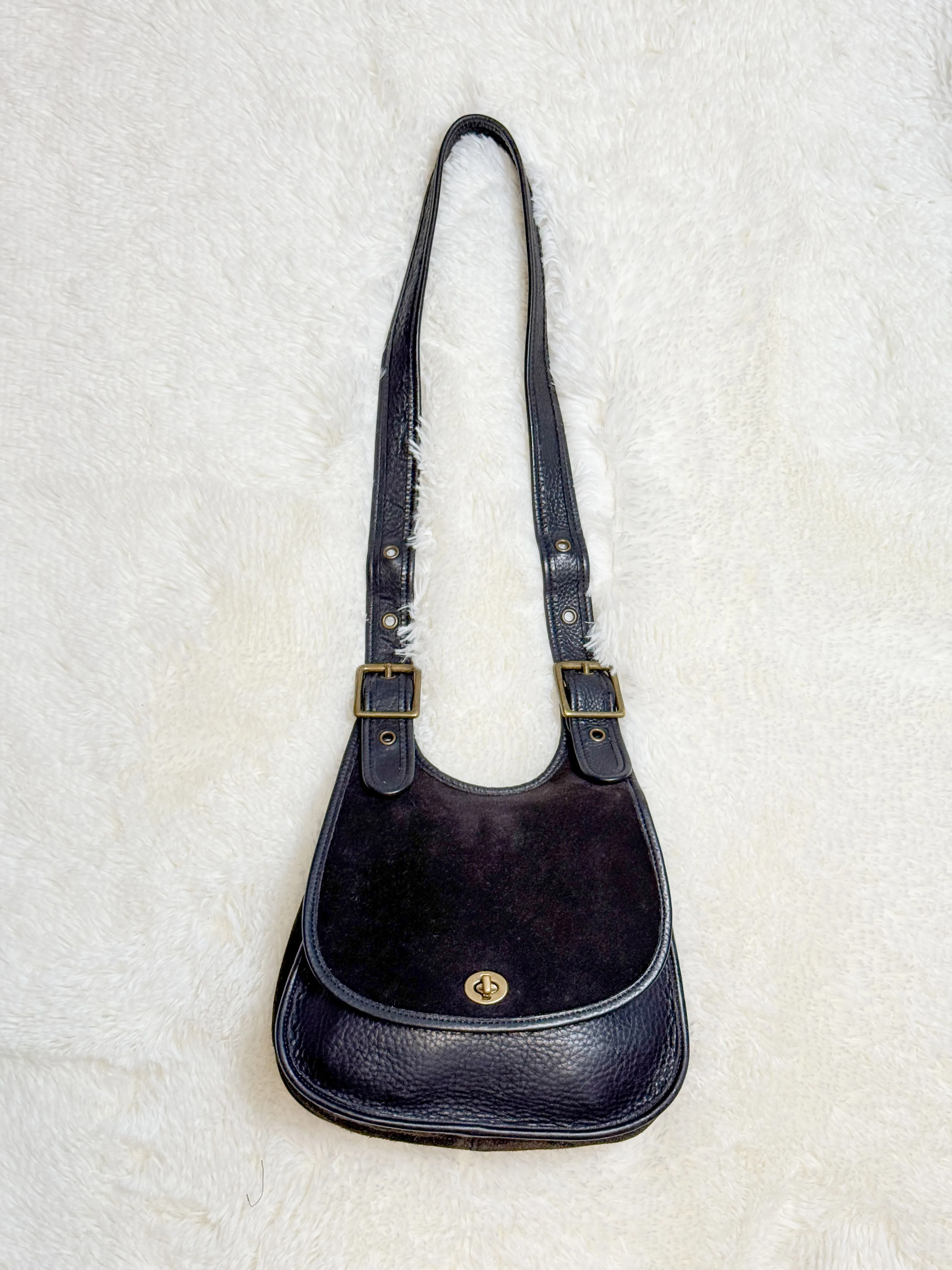 バッグ Vintage Coach Berkeley Saddlebag , 9014 バッグ Vintage Coach Berkeley Saddlebag , 9014 COACH old Coach