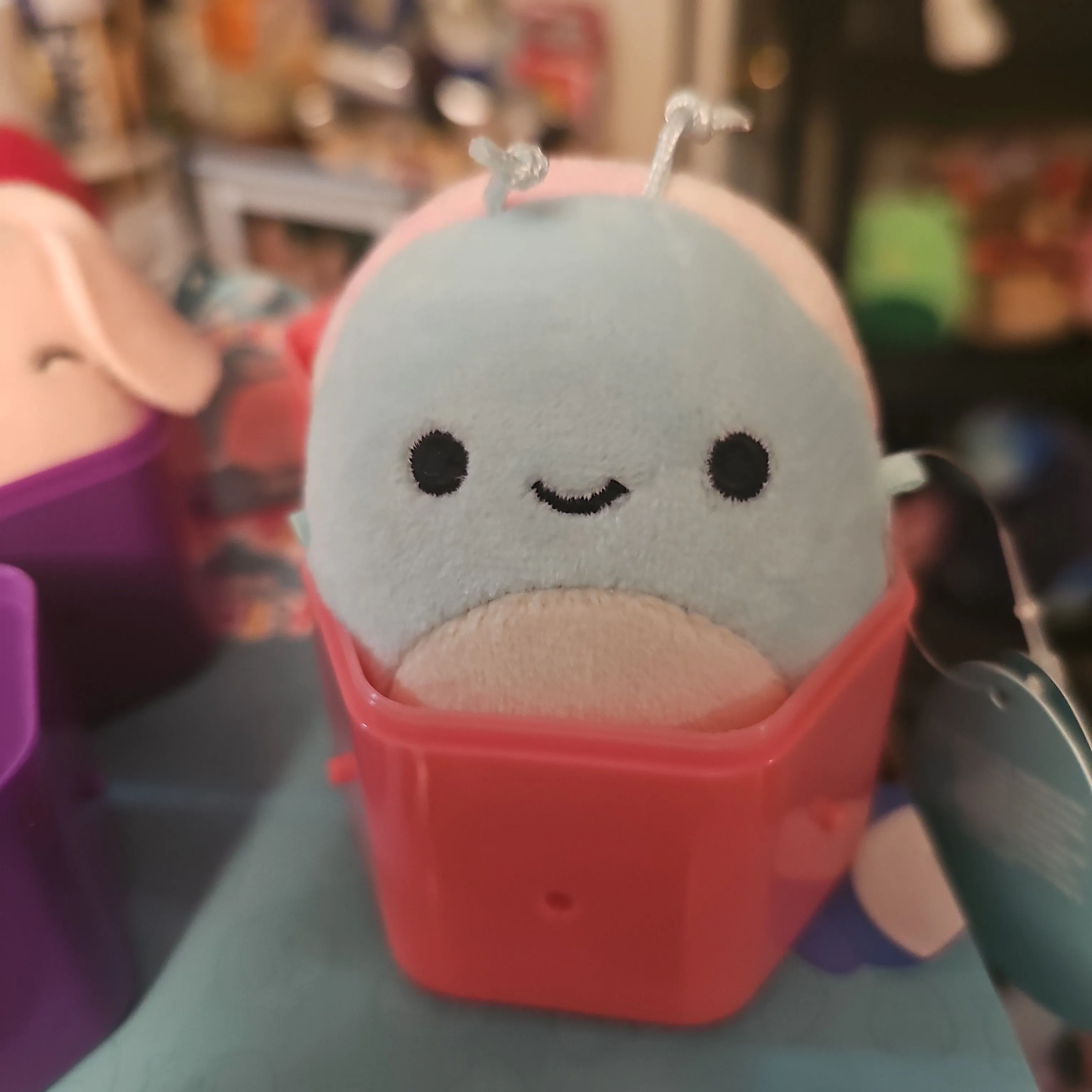 Squishmallow Sid newest snail clip