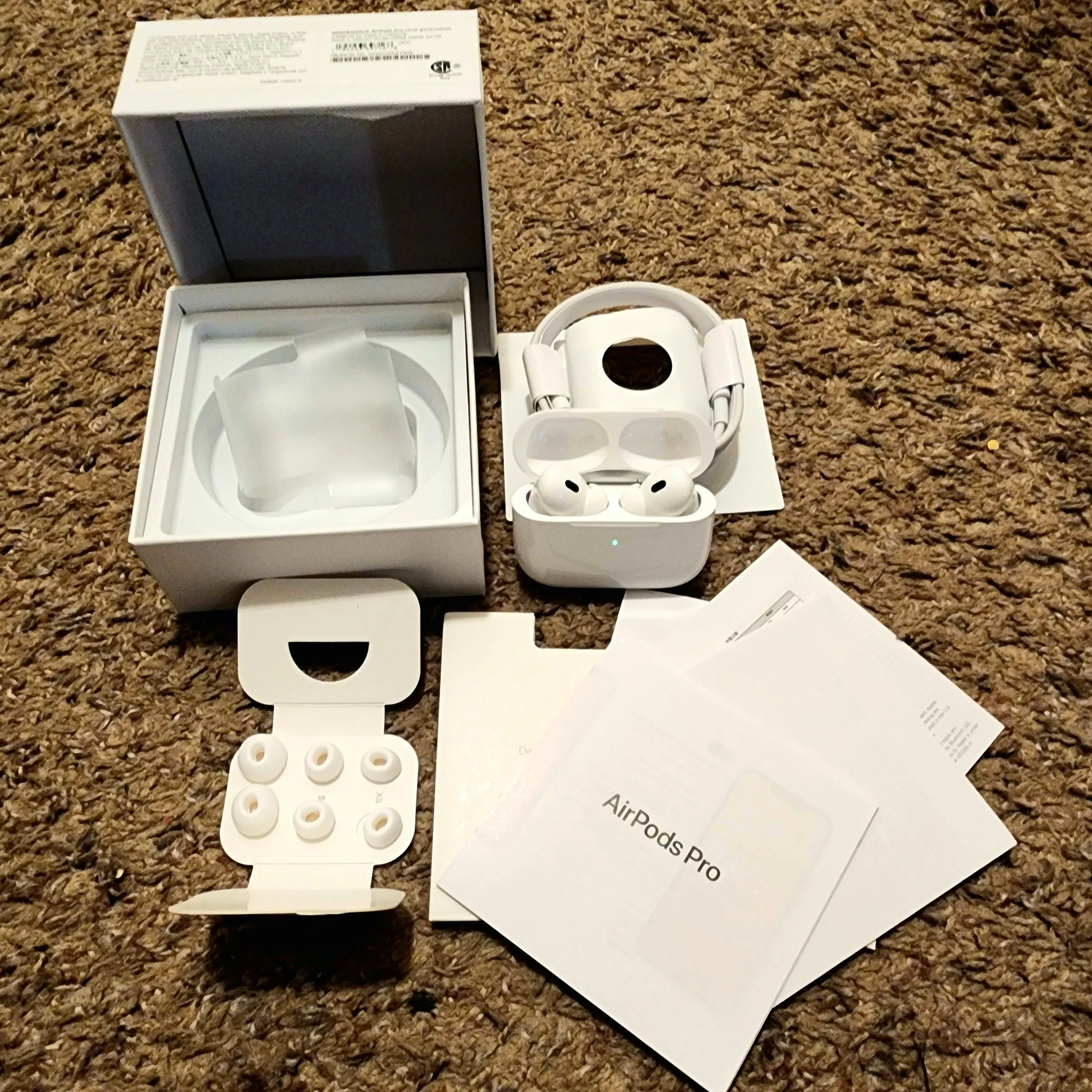 (Send offers) Apple AirPod gen 2 sale with MagSafe charging case -white