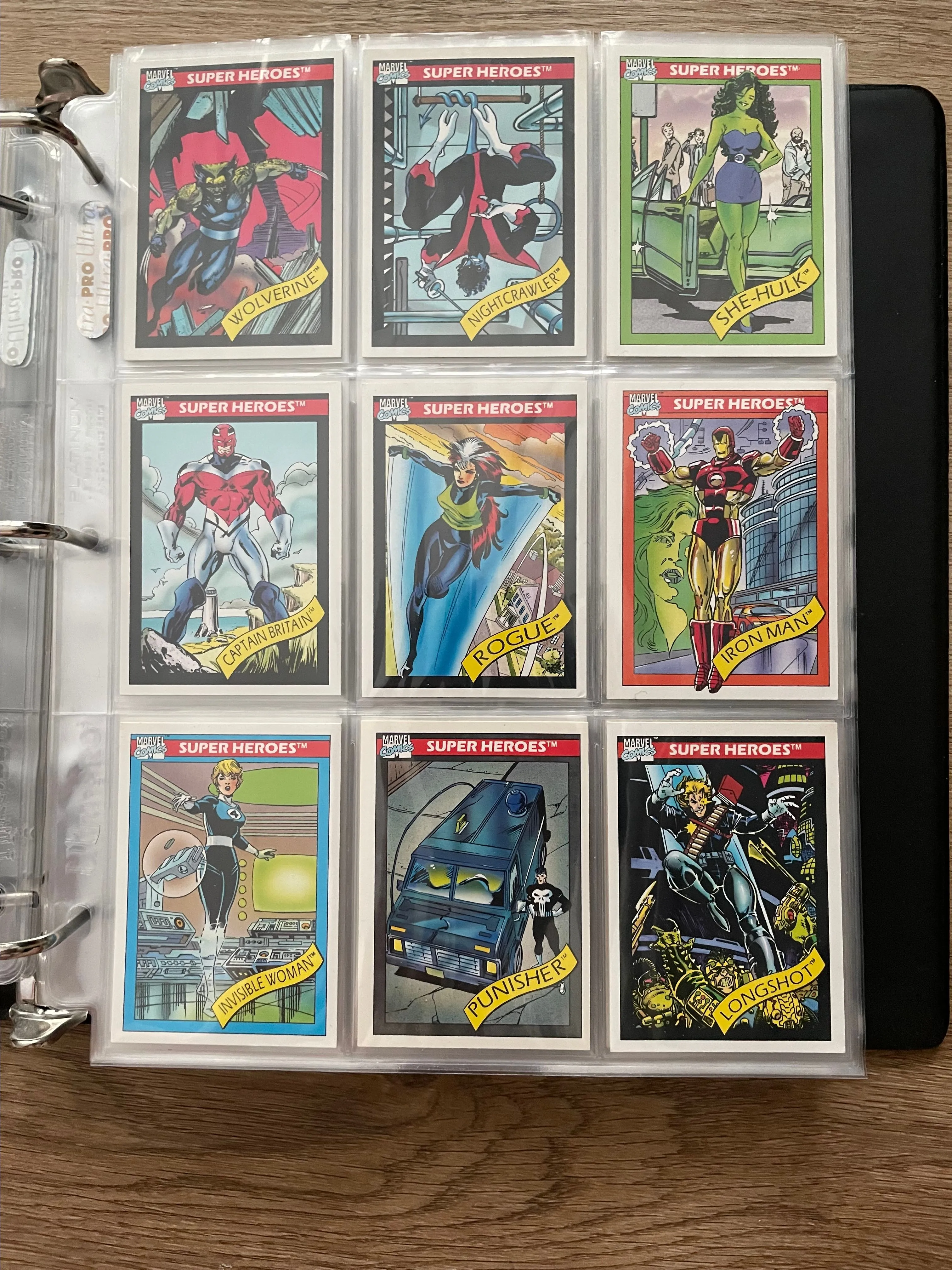 1990 Marvel Universe Series 1 Complete Base Set #1-162 Trading