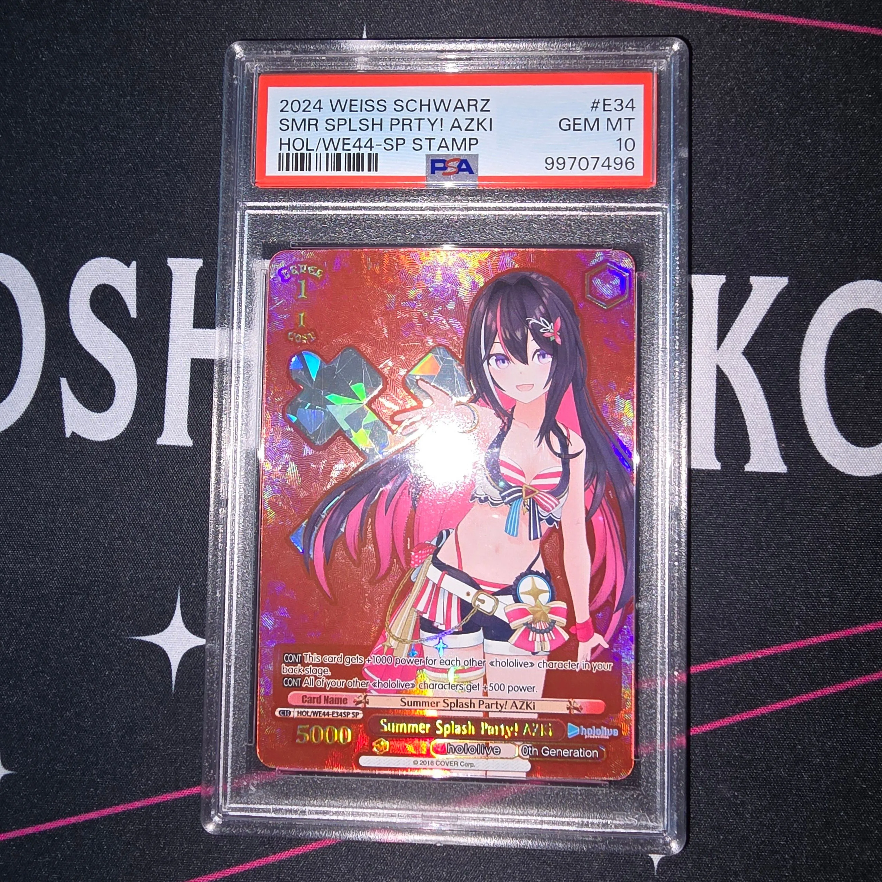 ヴァイスシュヴァルツ PSA10 AZKi SP hololive SUPER EXPO 2024 Weiss Hololive Azki SP PSA 10 · Whatnot: Shop, Sell