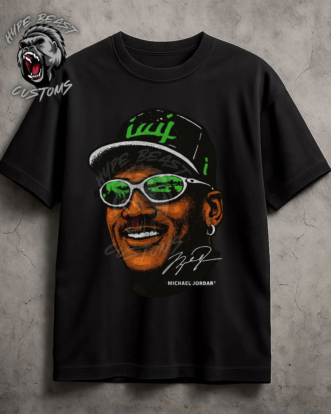 MICHEAL JORDAN X BIG FACE T SHIRT · Whatnot: Shop, Sell, Connect