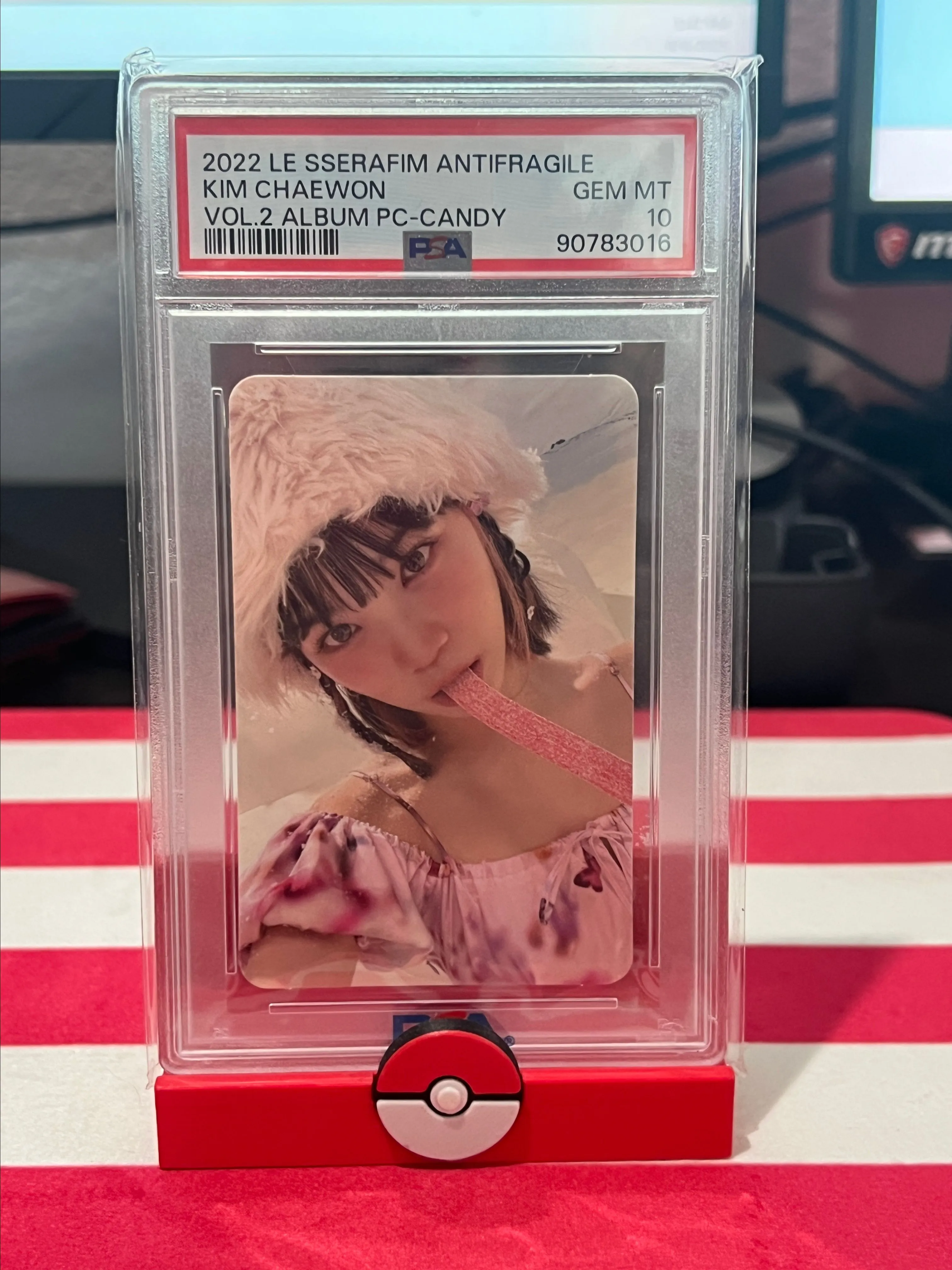 CHAEWON CANDY PSA 10 Le Sserafim Kpop Photocard · Whatnot: Shop