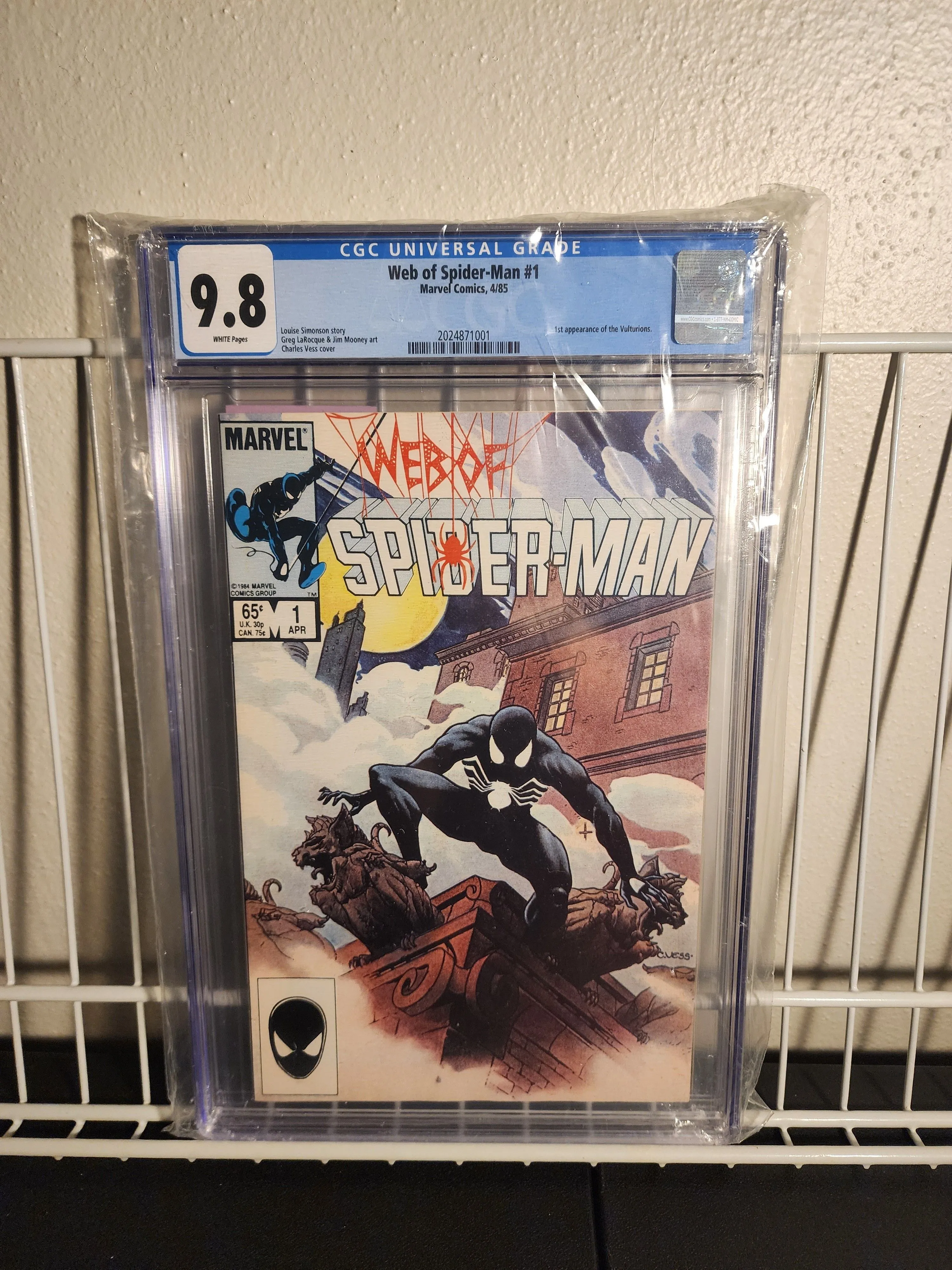 アメコミリーフ Web of Spider-Man #1 CGC 9.8 💥AMAZING SPIDER-MAN #1 CGC SS 9.8 SIGNED & SKETCHED STAN