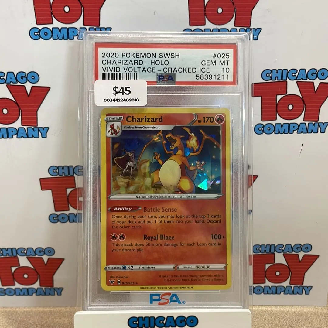 Psa 10 charizard sale vivid voltage