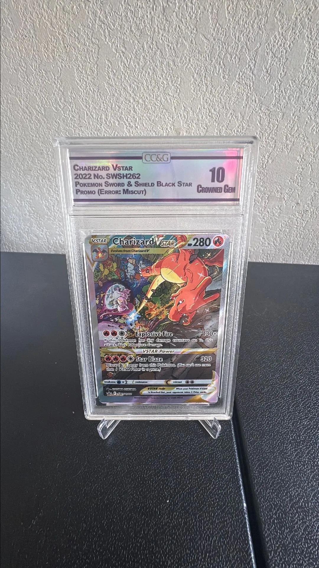 Psa 10 2022 Pokemon SWSH262 Black Star Promo newest Full Art/Charizard VSTAR GEM