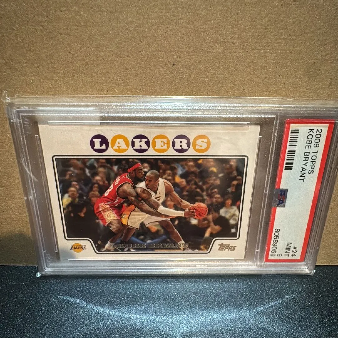 2008 topps Kobe Bryant, lebron James