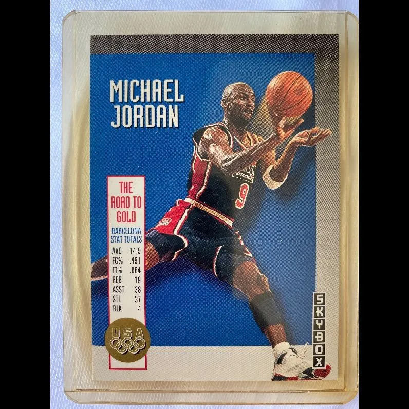 Michel Jordan 1992 バルセロナオリンピック　skybox s-l400.jpg