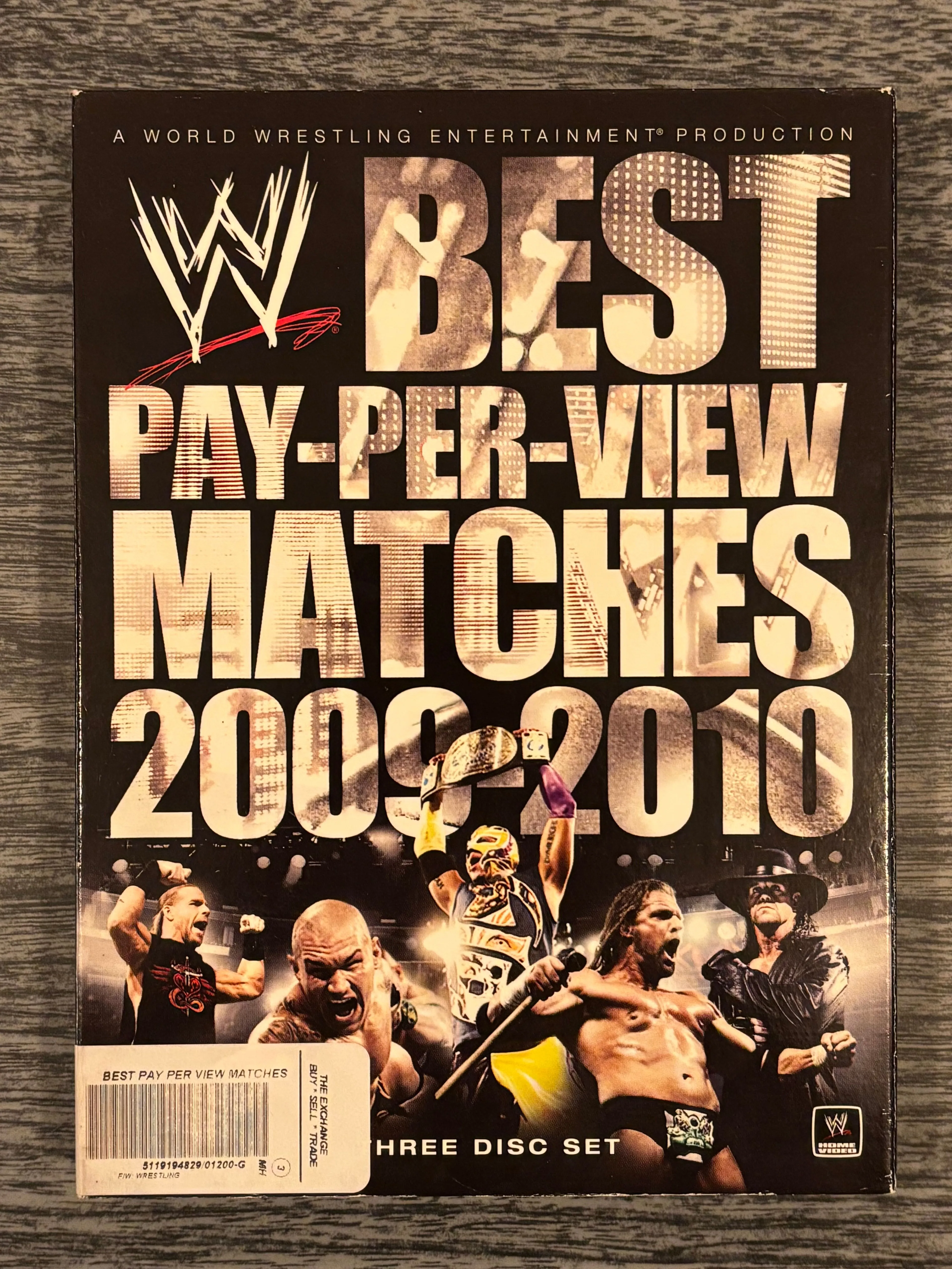 Wwe: Best Pay Per View Matches of Year 2009-2010 [DVD](中古品) Vintage WWE The Best Pay Per View Matches of 2009-2010 DVD Set
