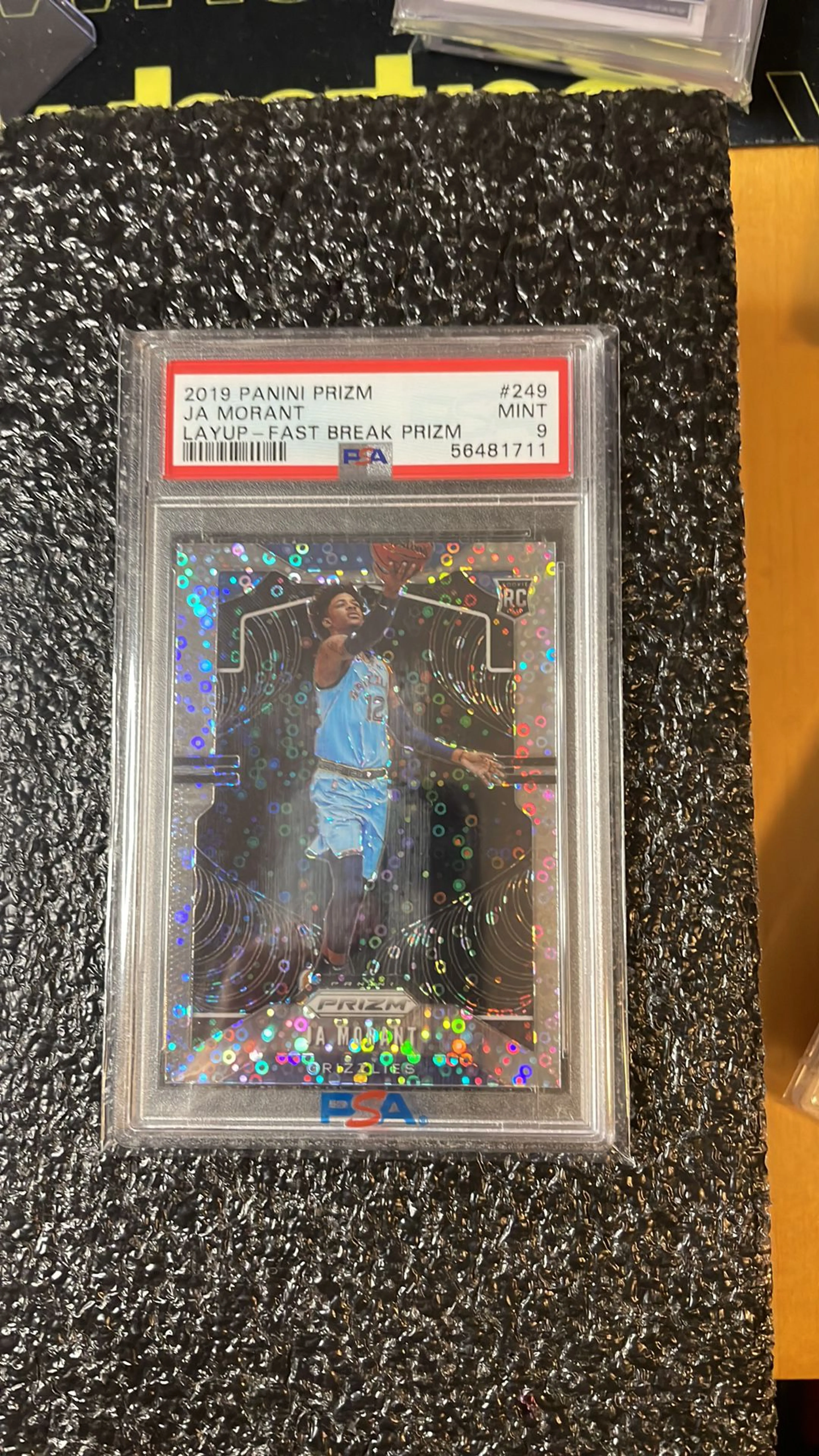 2019 Panini Prizm Ja Morant 249 Layup-Fast Break Prizm PSA MINT 9 ·  Whatnot: Buy, Sell & Go Live