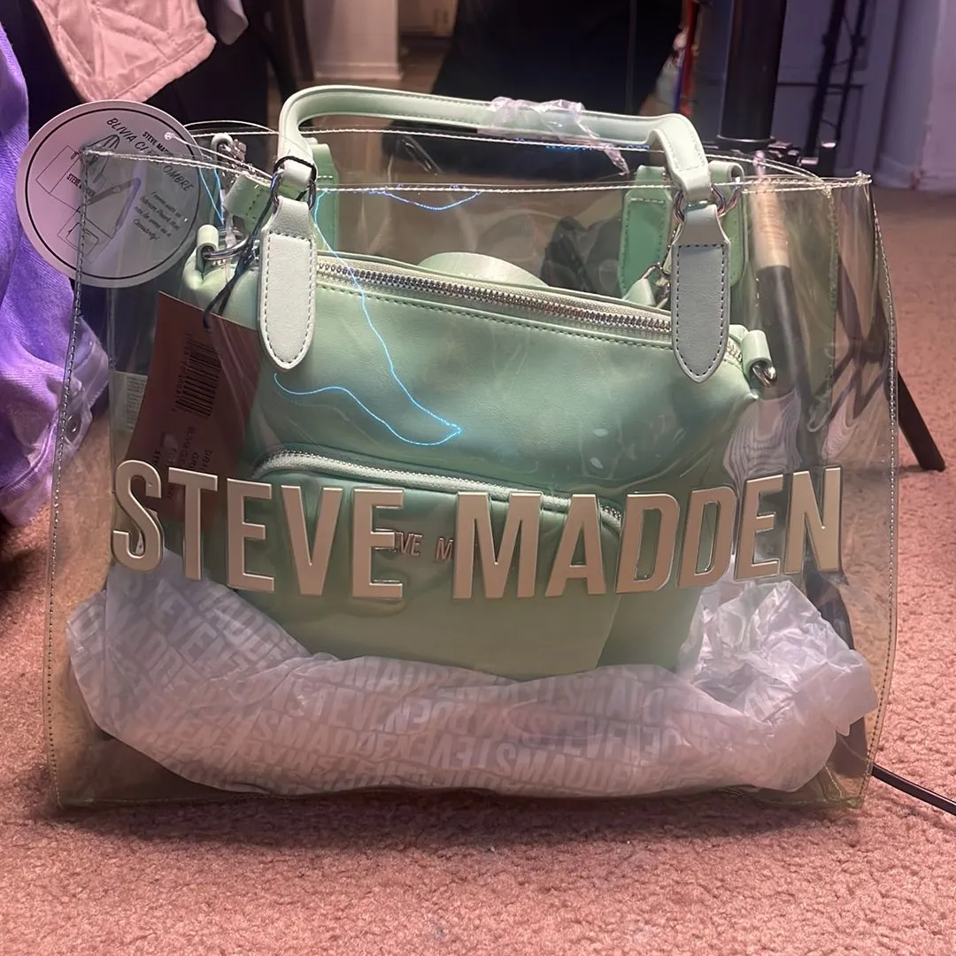 Steve Madden Blivia Clear Ombre Tote Whatnot Buy Sell Go Live