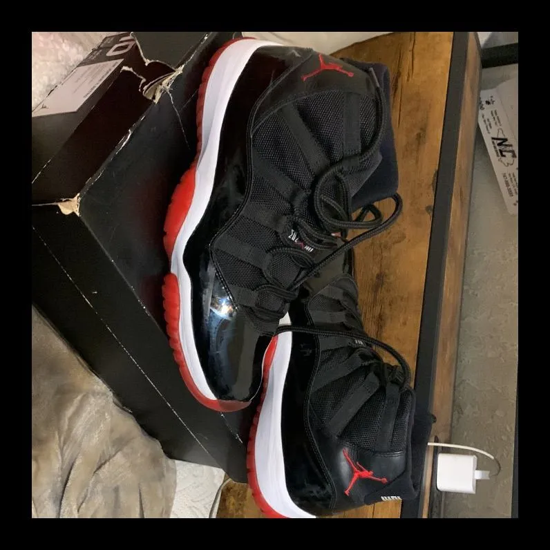 Jordan 11 bred 2012 box best sale