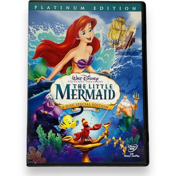 正規 The Little Mermaid (DVD, 2006, 2-Disc Set, Platinum Edition その他