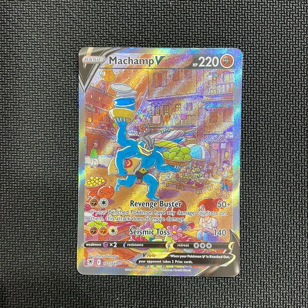 Pokemon Machamp V Alternate Full Art hotsell Astral Radiance