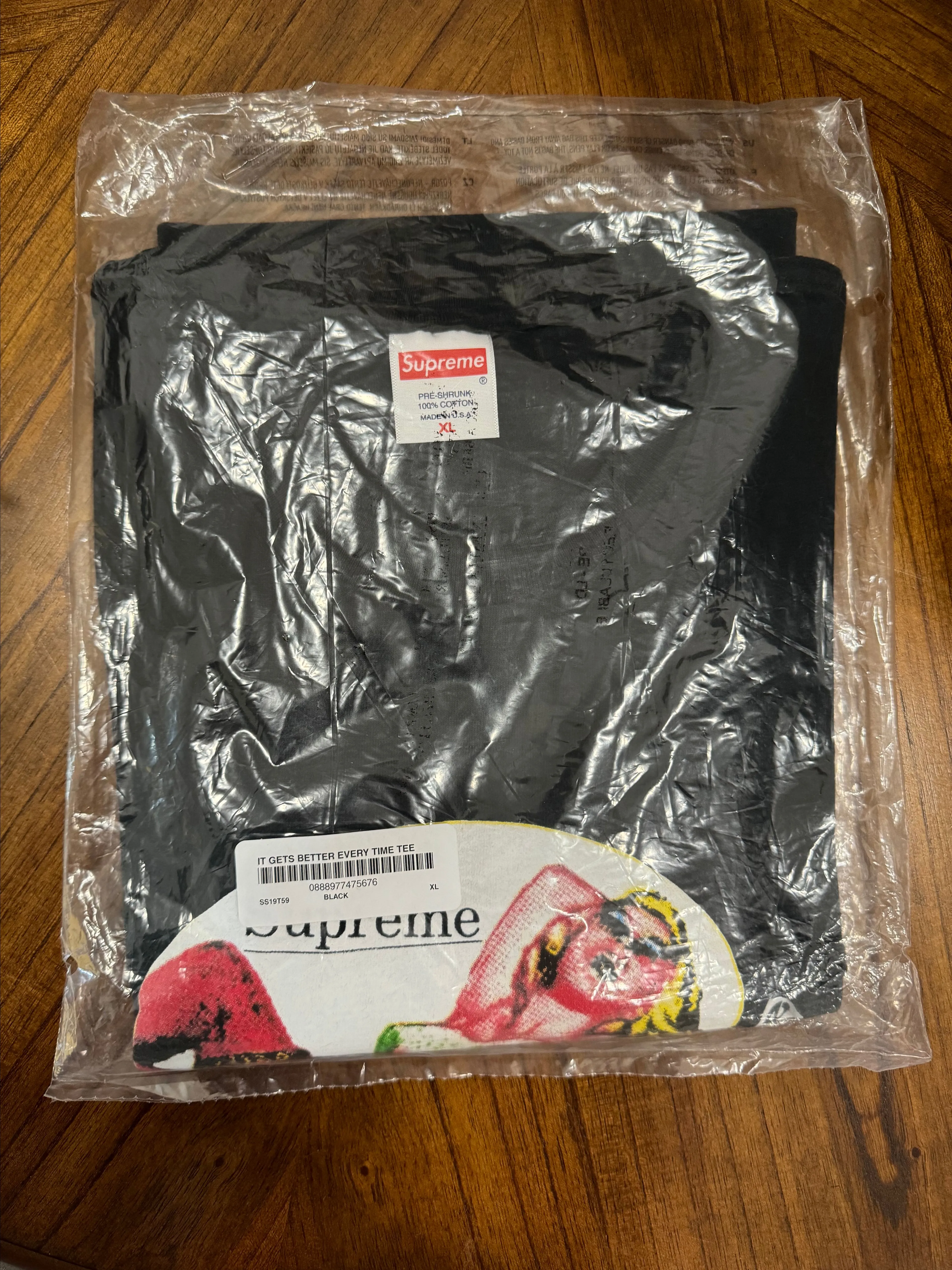 Supreme It gets better every time tee · Whatnot: Shop, Sell, Connect
