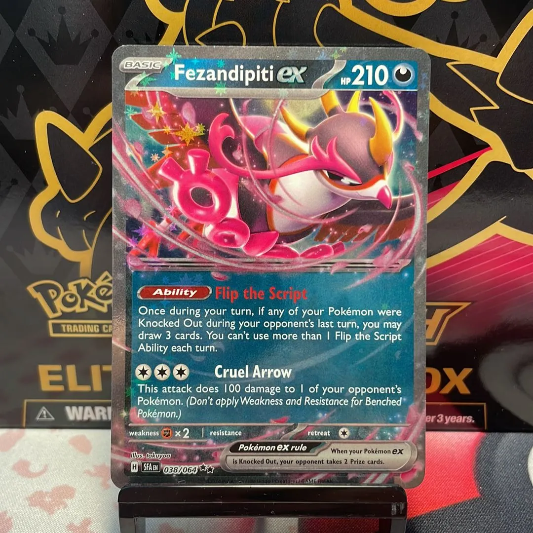 Fezandipiti EX 038/064 Shrouded Fable Scarlet And Violet