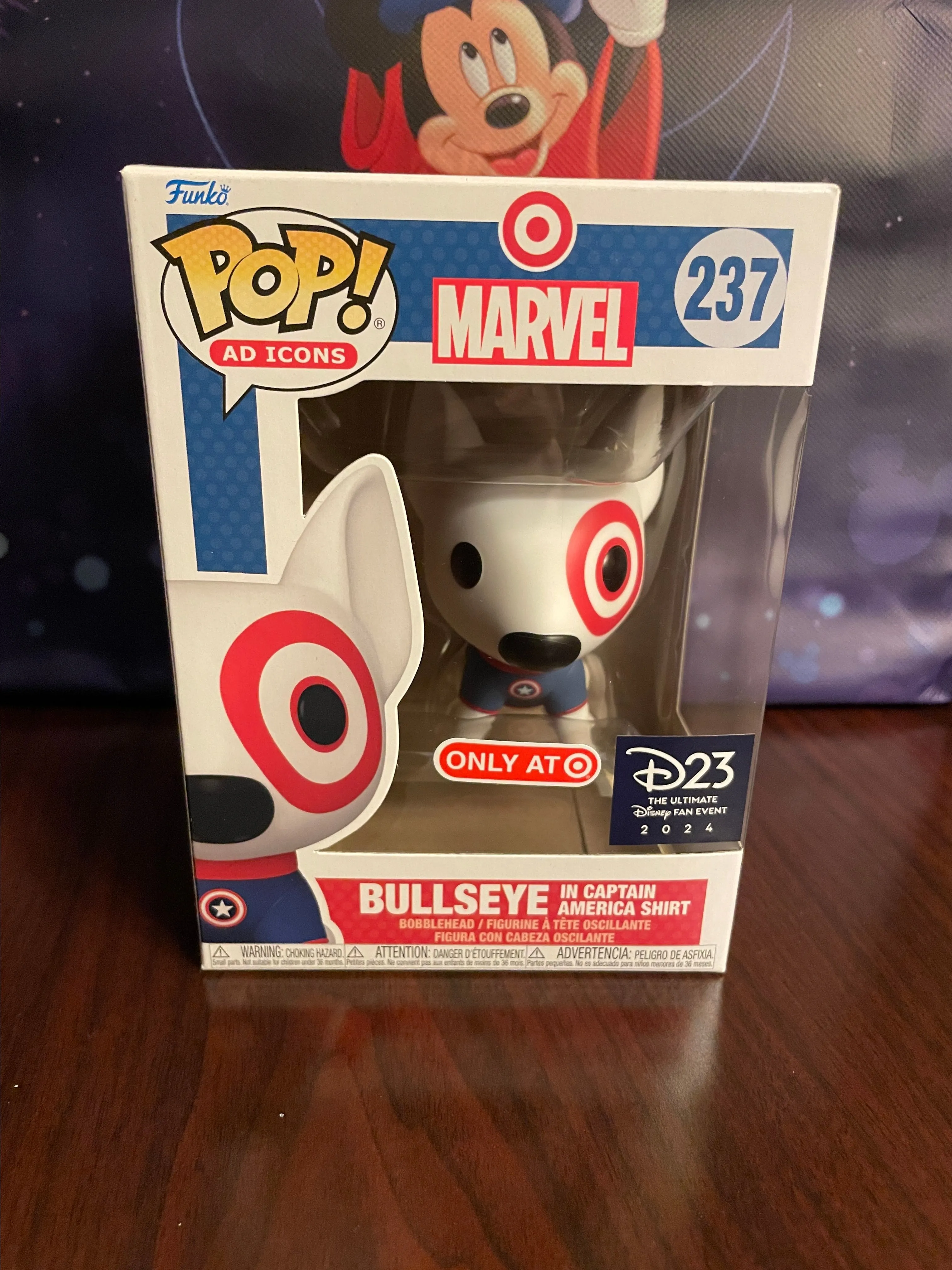 Funko Pop Bullseye in Captain America Shirt D23 Exclusive 2024 Target Whatnot Buy Sell Go Live