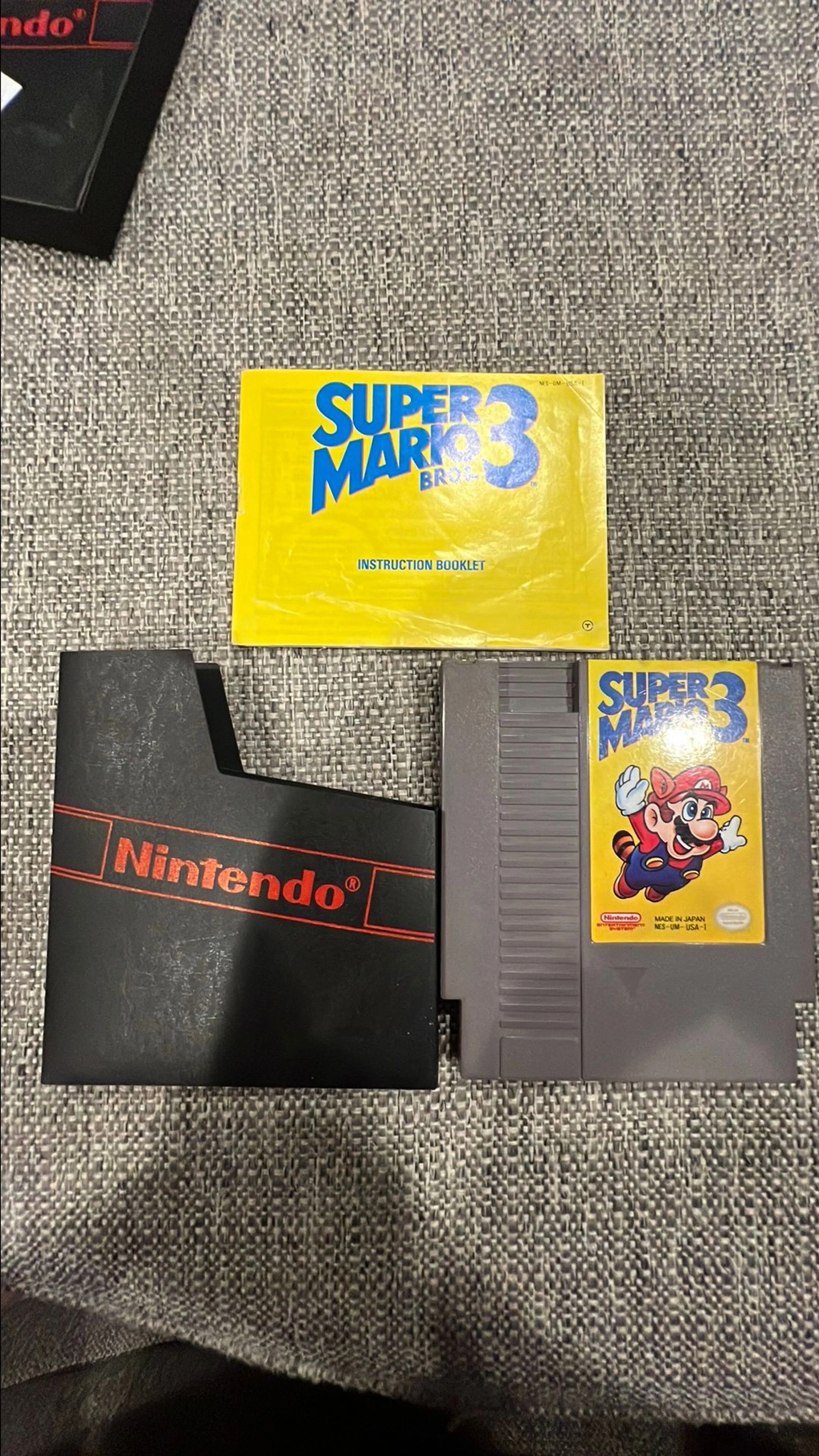 Super Mario Bros 3 and buy Dr. Mario *NES: CIB*