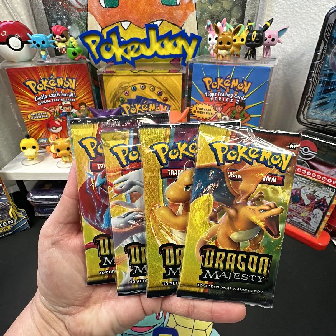 Pokémon Dragon Majesty booster good pack sealed/unweighted