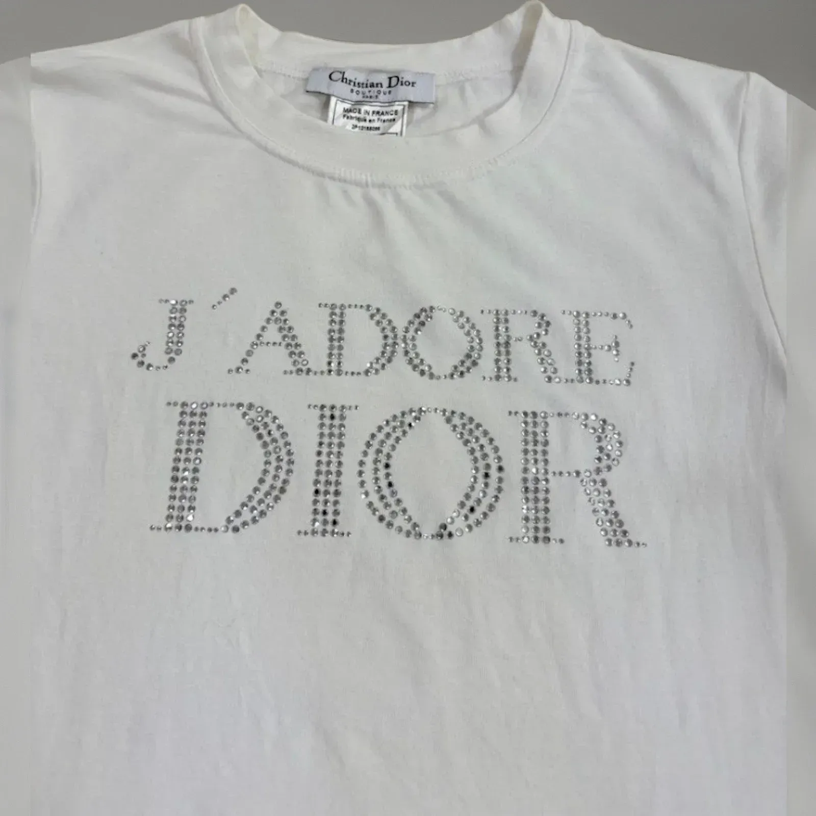 Dior J¡¯adore Shirt Short Sleeve Vintage M - size M · Whatnot