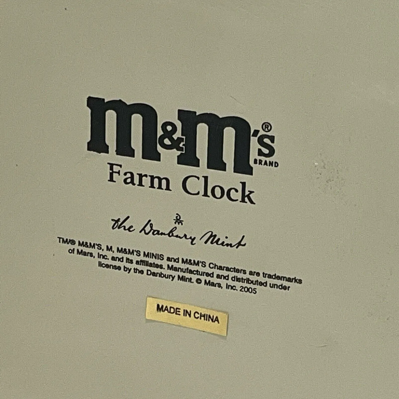 M&M's Danbury Mint 