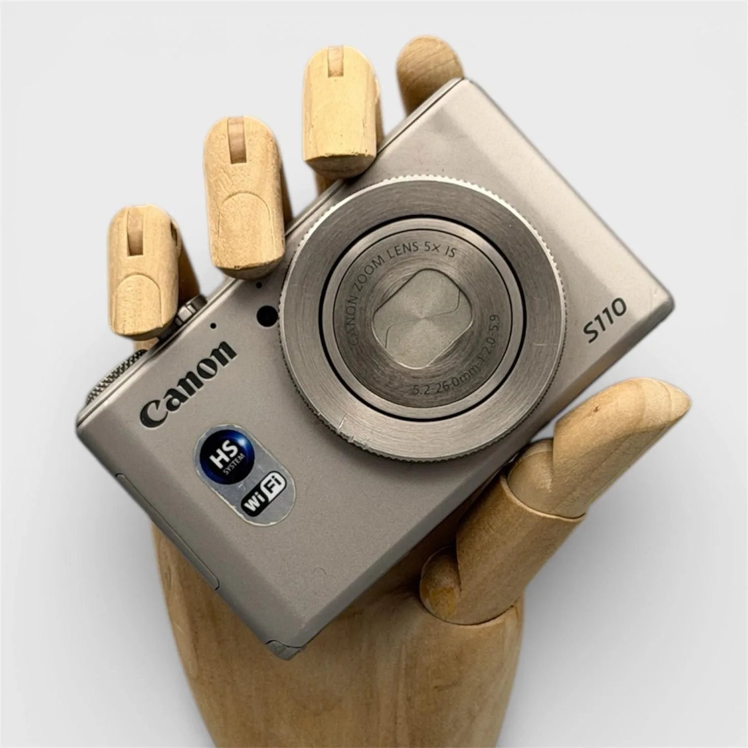 Canon PowerShot S110 Digital Camera | 12.1MP | Gunmetal - used-and