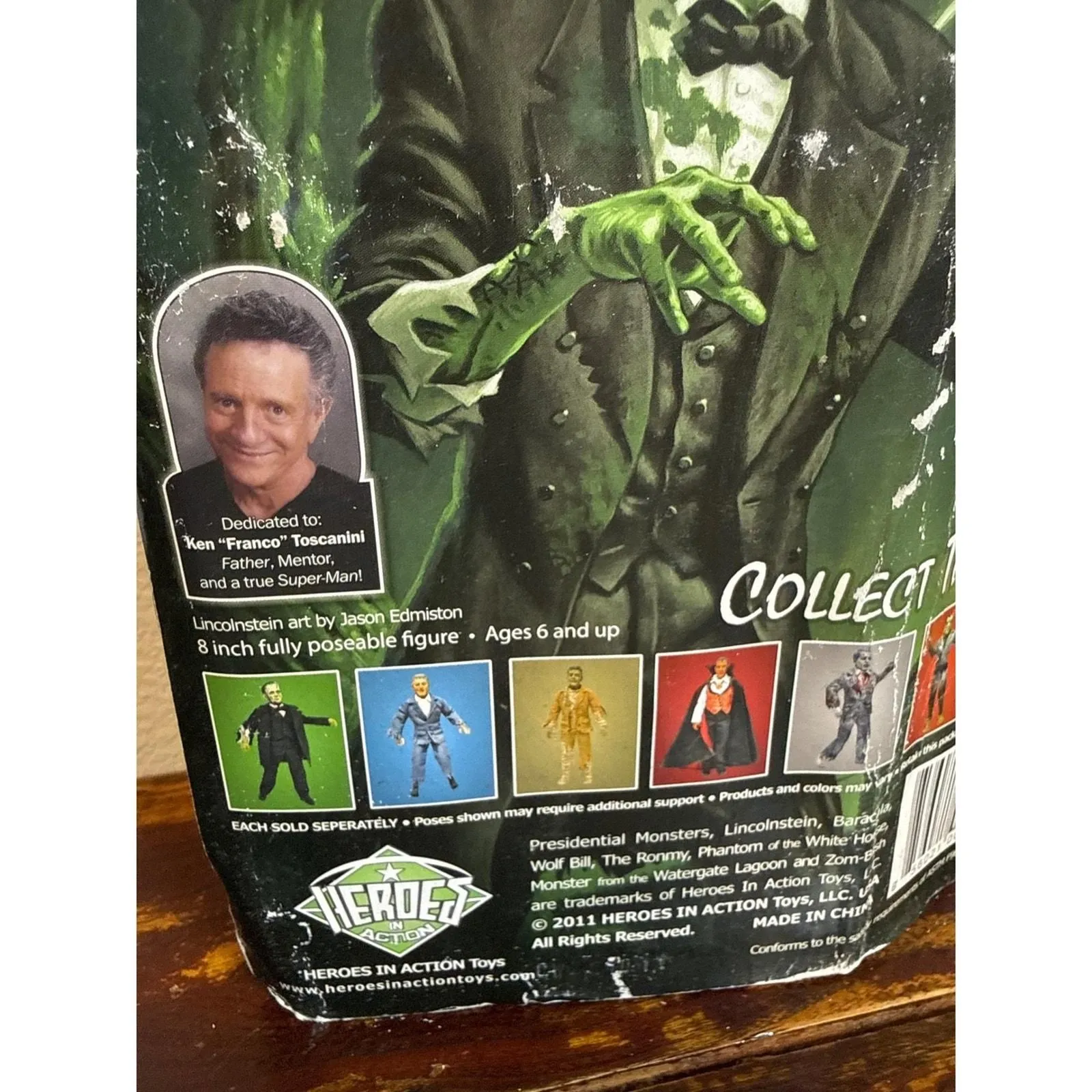 PRESIDENTIAL MONSTERS Lincolnstein 8