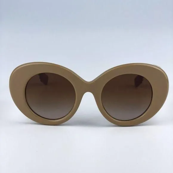 NEW Burberry BE4370U MARGOT 399013 Beige Brown Gradient Buterfly